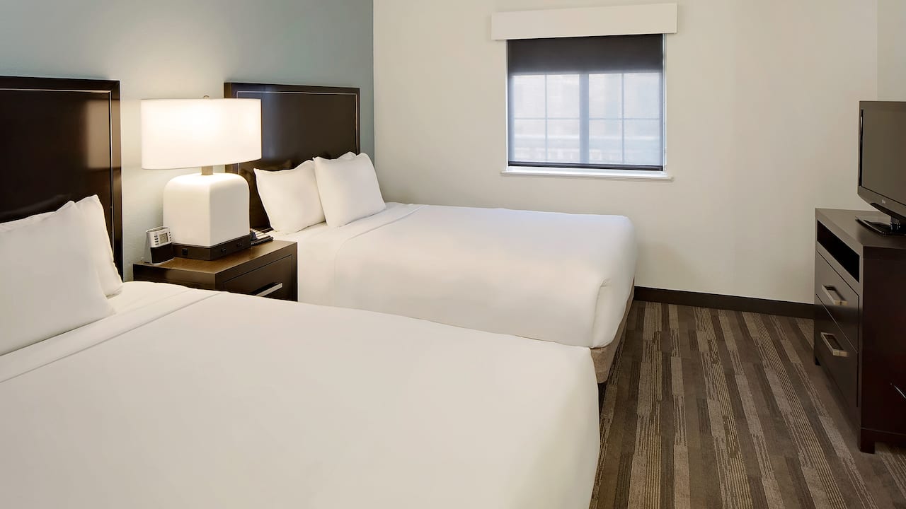 Hyatt House Dallas / Addison two queen guestroom