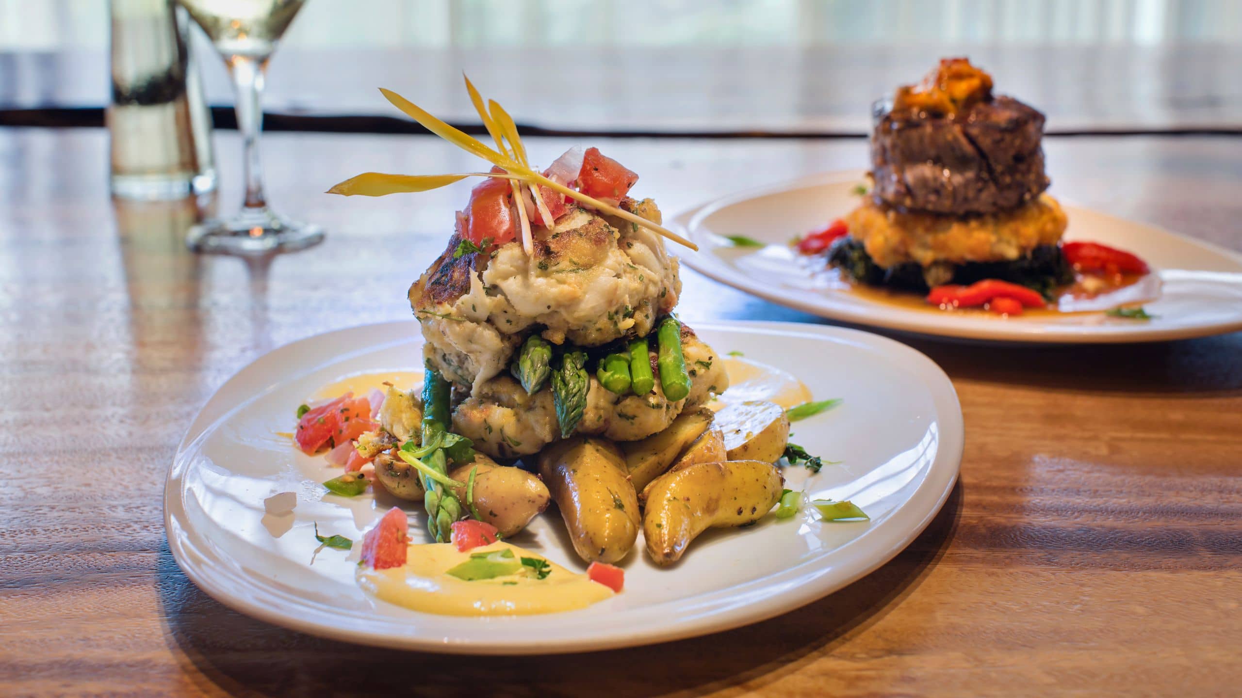 hyatt regency pittsburgh international airport crab cake