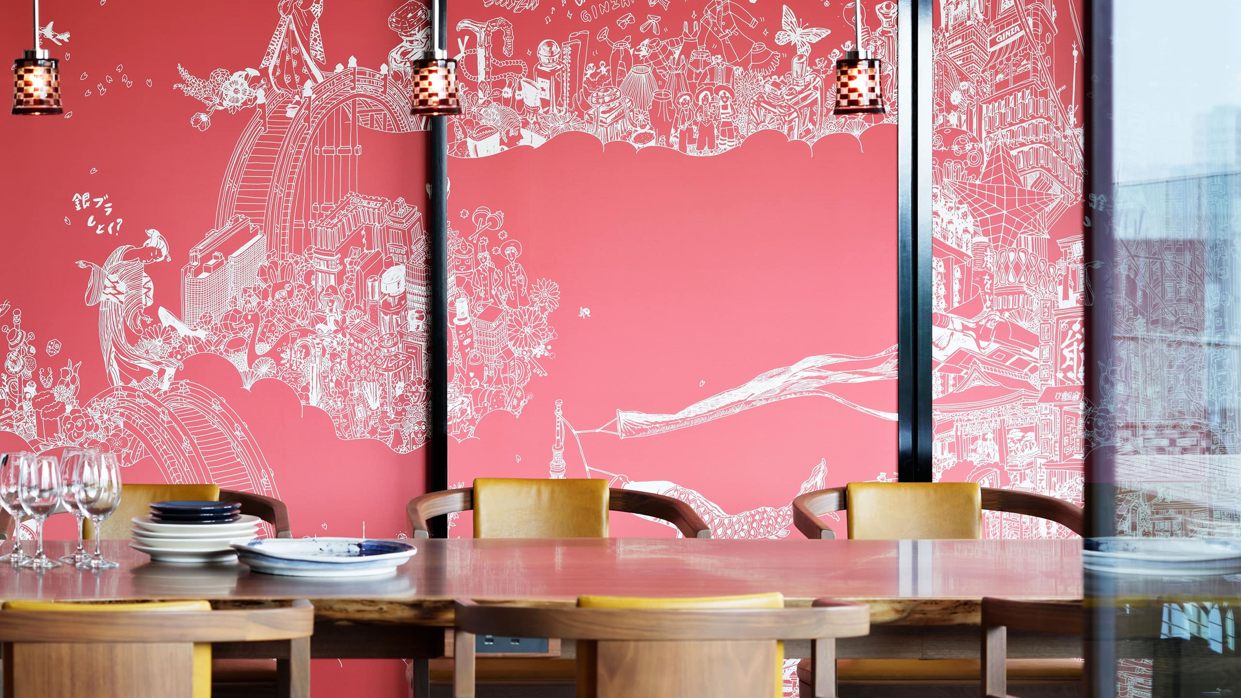 4 de 9 Hyatt Centric Ginza Tokyo Namiki Suite Kitchen Dining Area Detail