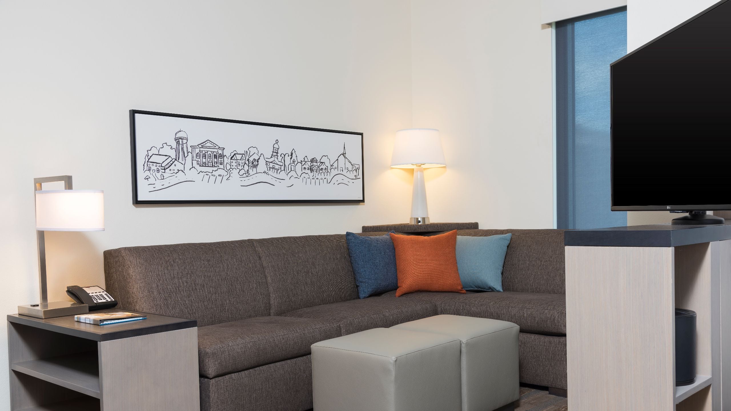 Hyatt House Austin/Downtown Living Room