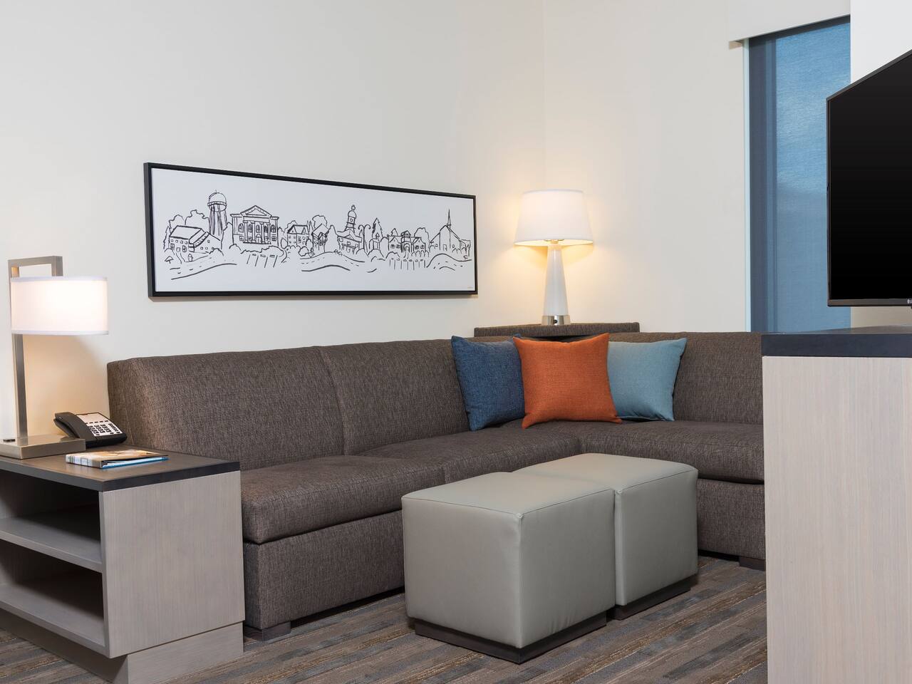 HYATT HOUSE AUSTIN/DOWNTOWN Living Room