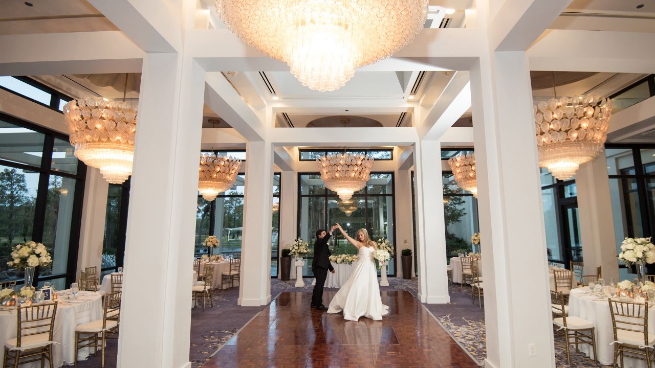 Beautiful Orlando Wedding Venue Hyatt Regency Grand Cypress Ballroom Banquet