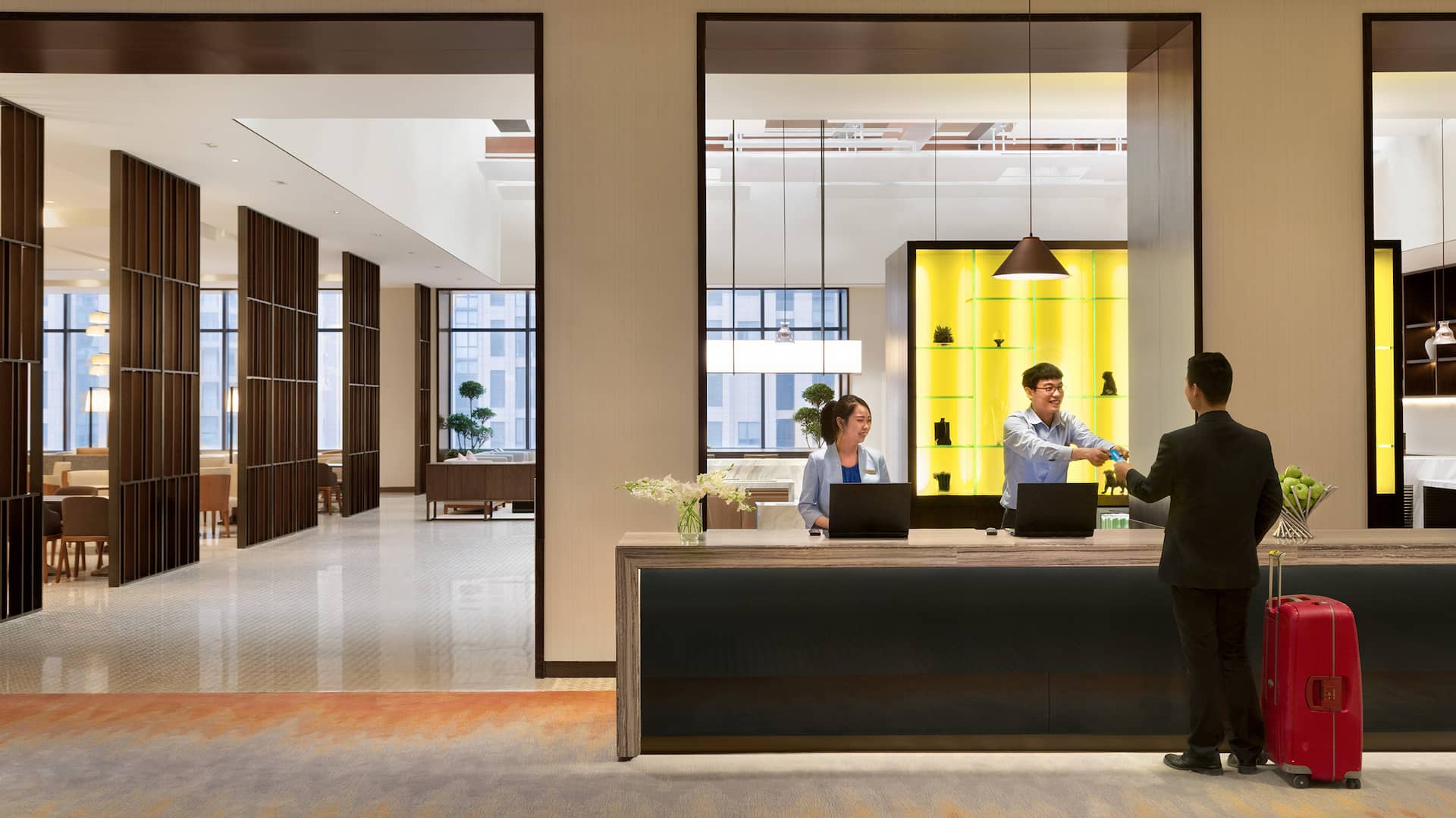 Hyatt House Shanghai New Hongqiao Front Desk