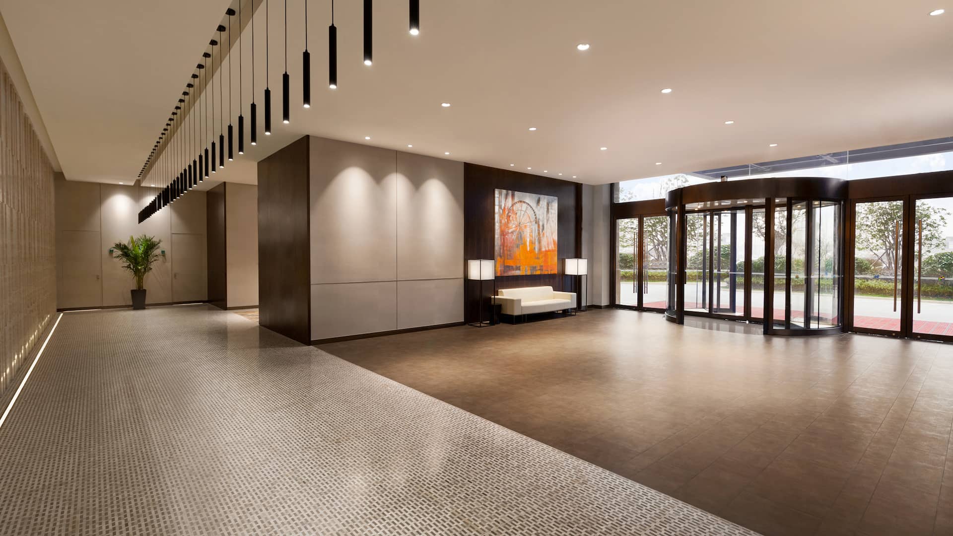 Hyatt House Shanghai New Hongqiao Grand Entrance