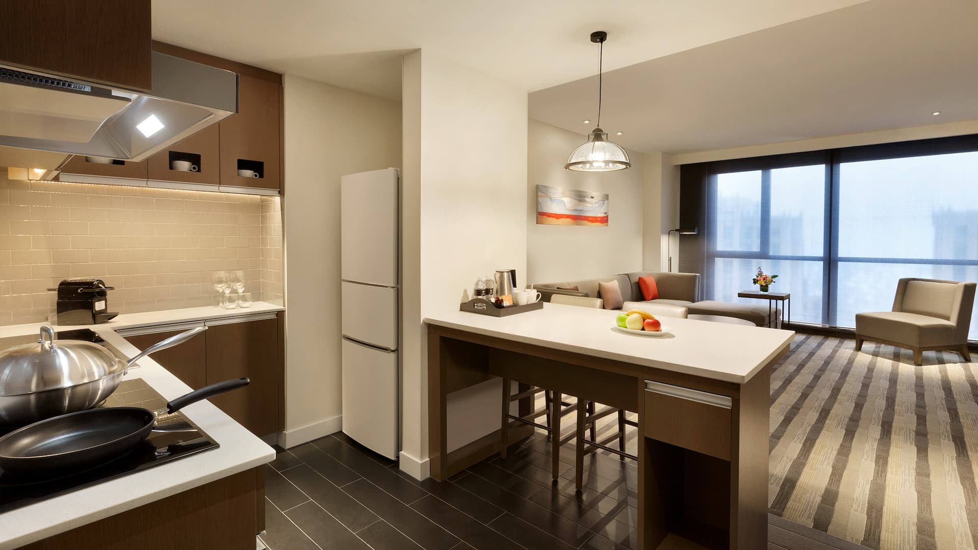 2 of 3 Hyatt House Shanghai New Hongqiao King Kitchen Suite