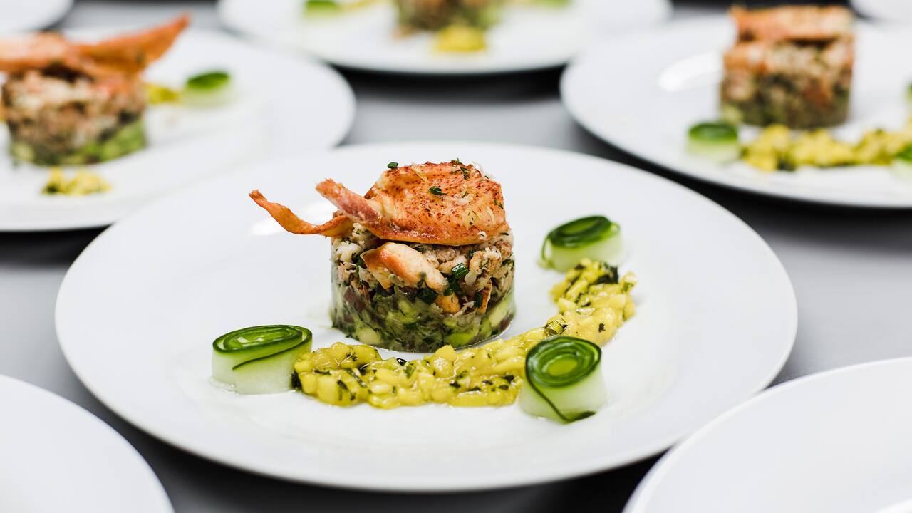 crab risotto