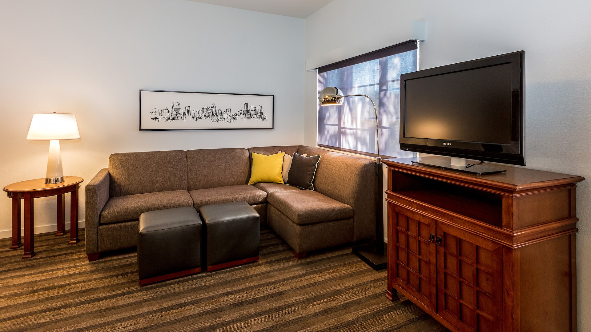 Hyatt House San Ramon Accessible Studio Suite Living Room