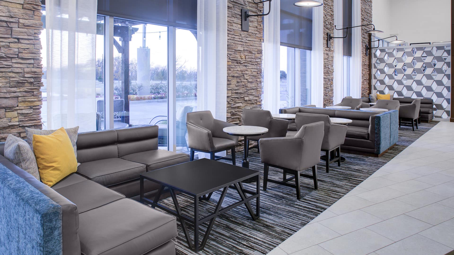 Hyatt Place Dallas/The Colony Lobby Seating