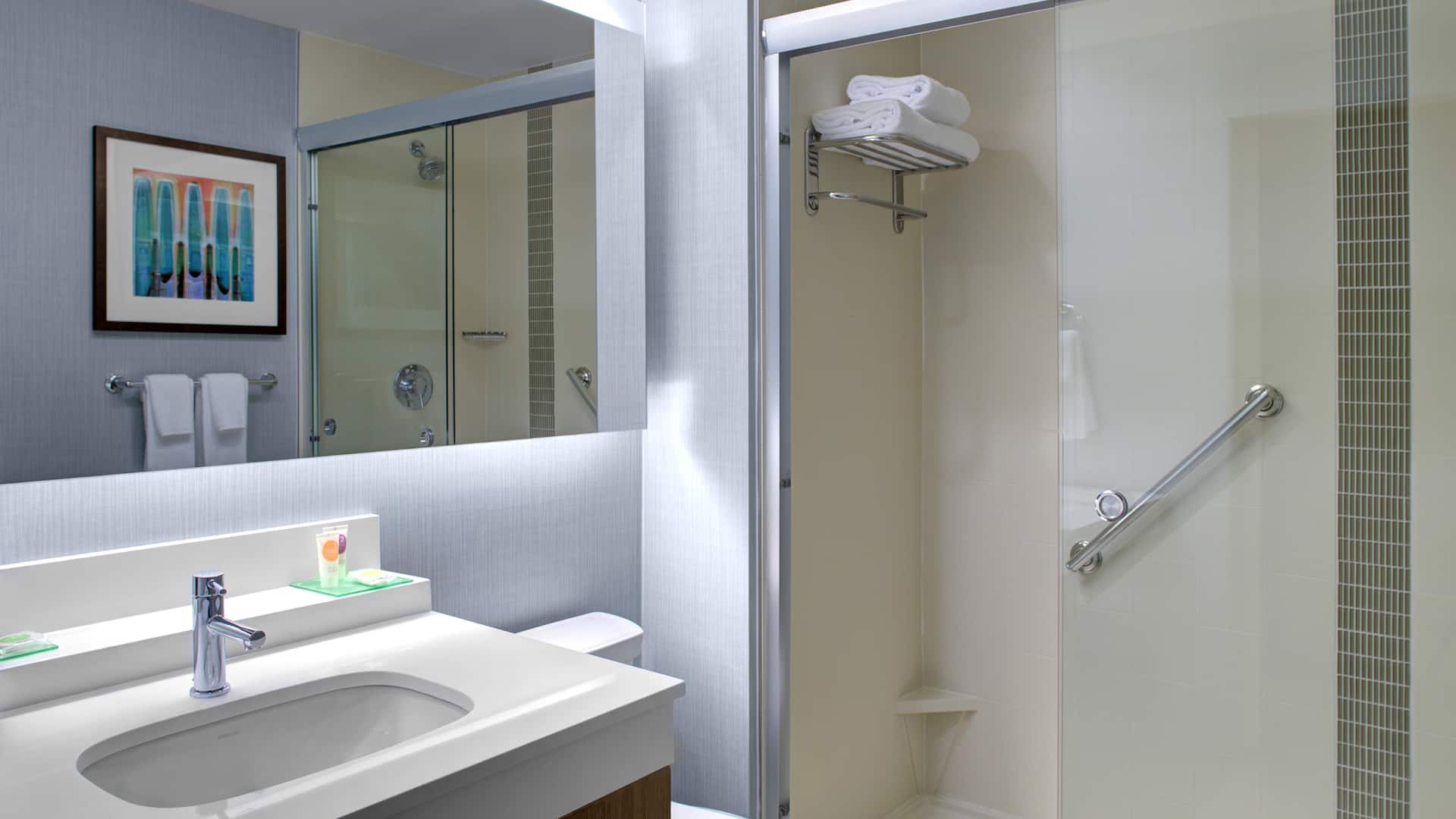 2 of 2 Hyatt Place Dallas/The Colony Bathroom Shower