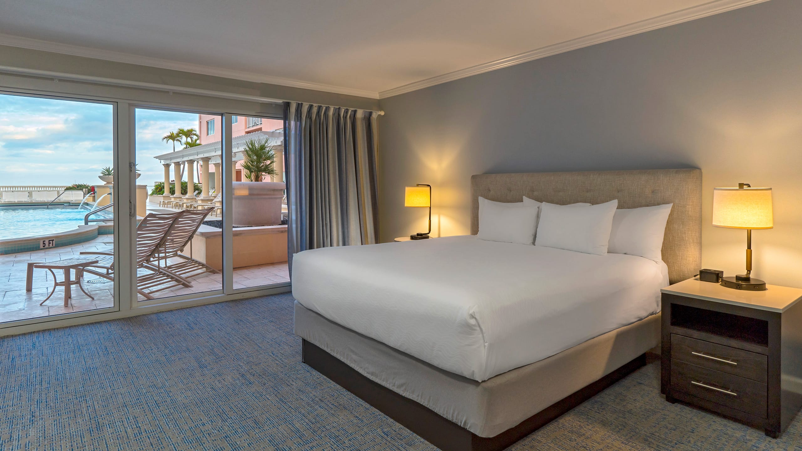 Hyatt Regency Clearwater Beach Resort and Spa Pool Suite Bedroom