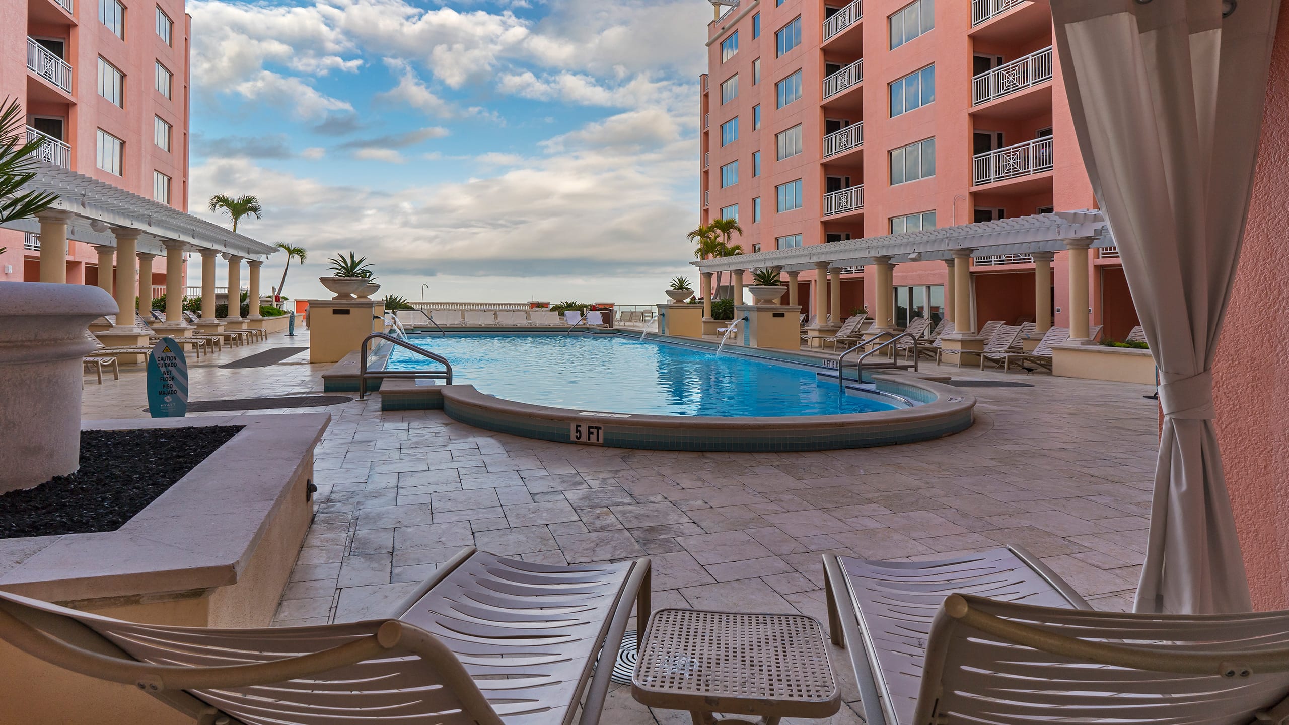 Hyatt Regency Clearwater Beach Resort and Spa Pool Suite View