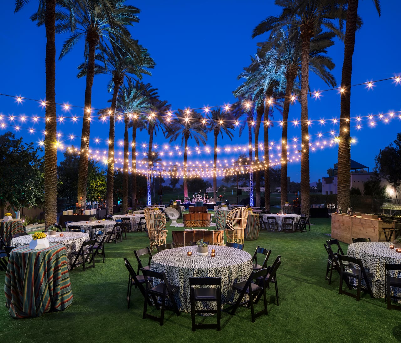 Outdoor event space in Scottsdale, AZ