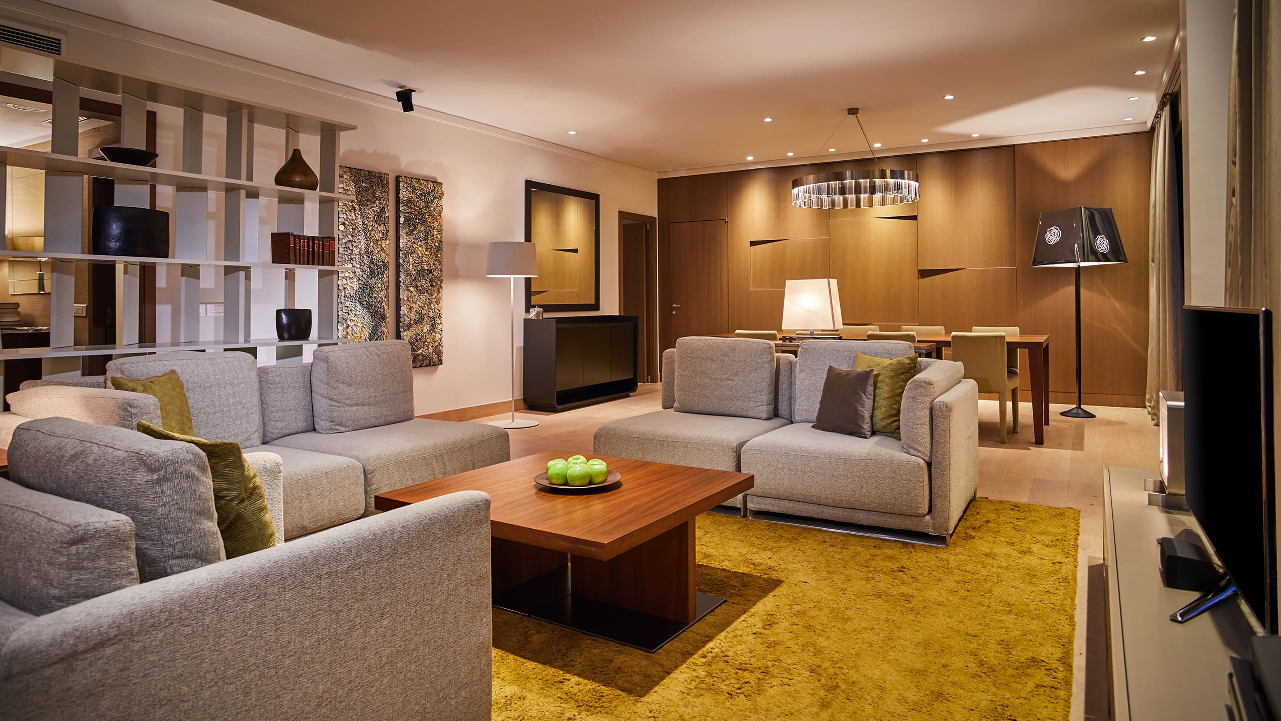 Hyatt Regency Belgrade Diplomatic Suite Living Room
