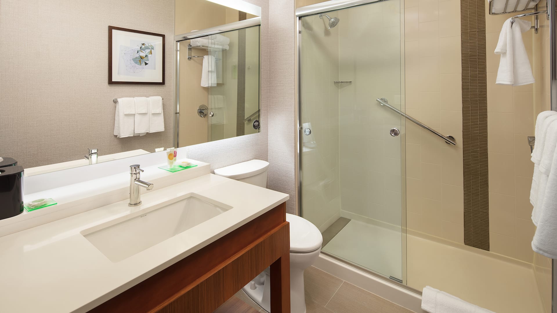 Hyatt Place Oklahoma City / Bricktown Bathroom with Shower