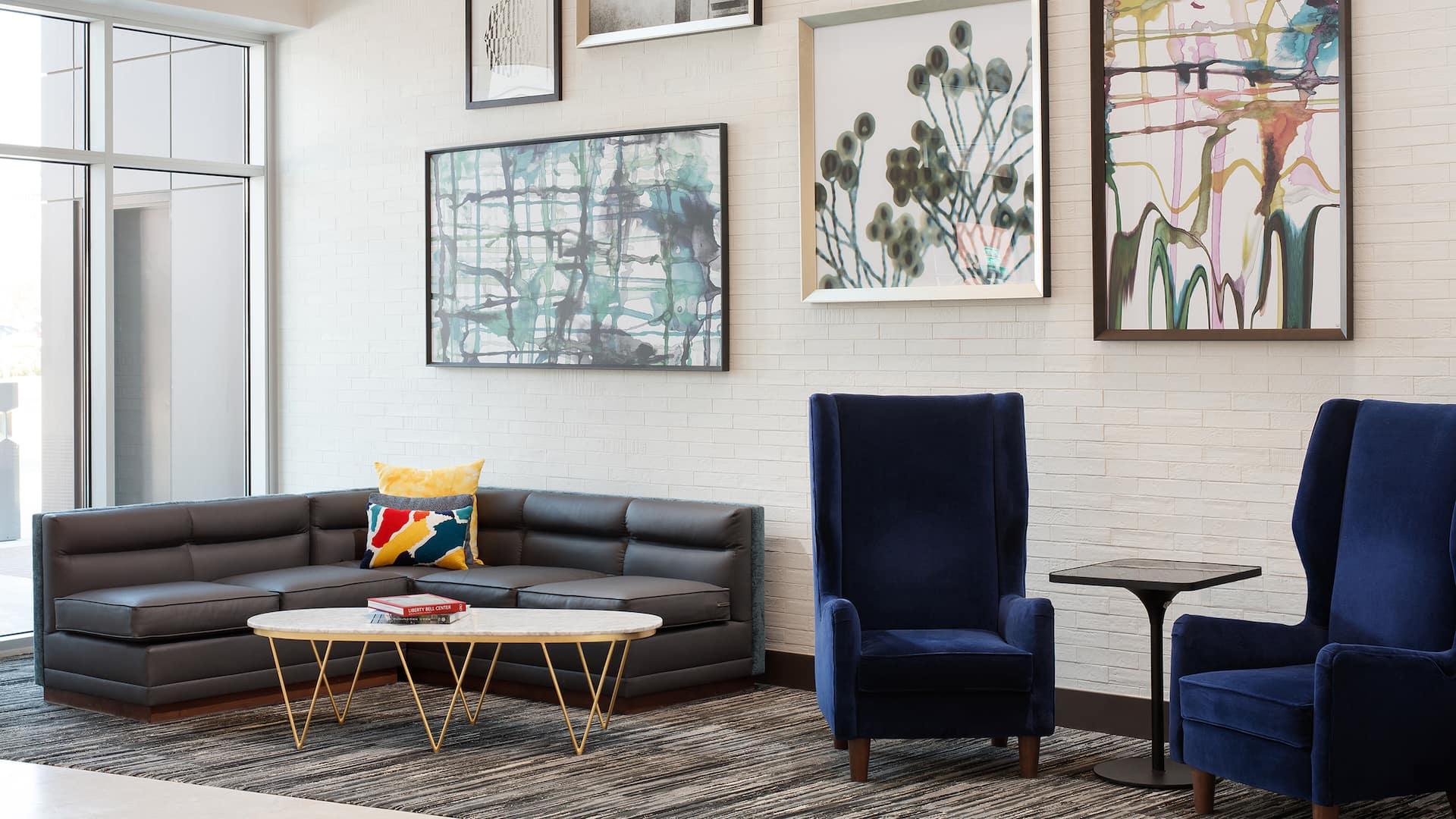 Hyatt Place Oklahoma City / Bricktown Lobby Art Wall