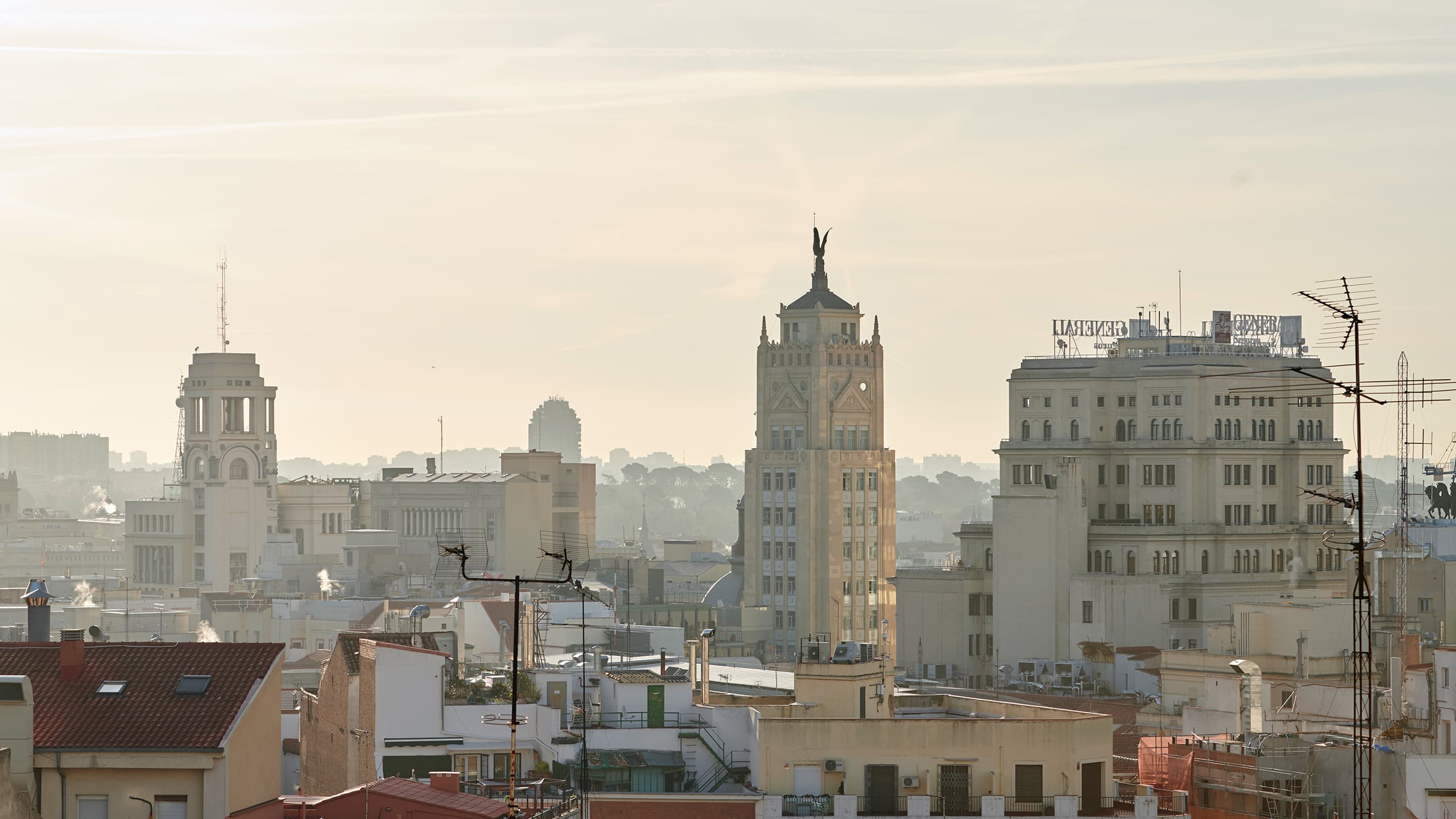 Hyatt Centric Gran Via Madrid Views Sunset Madrid