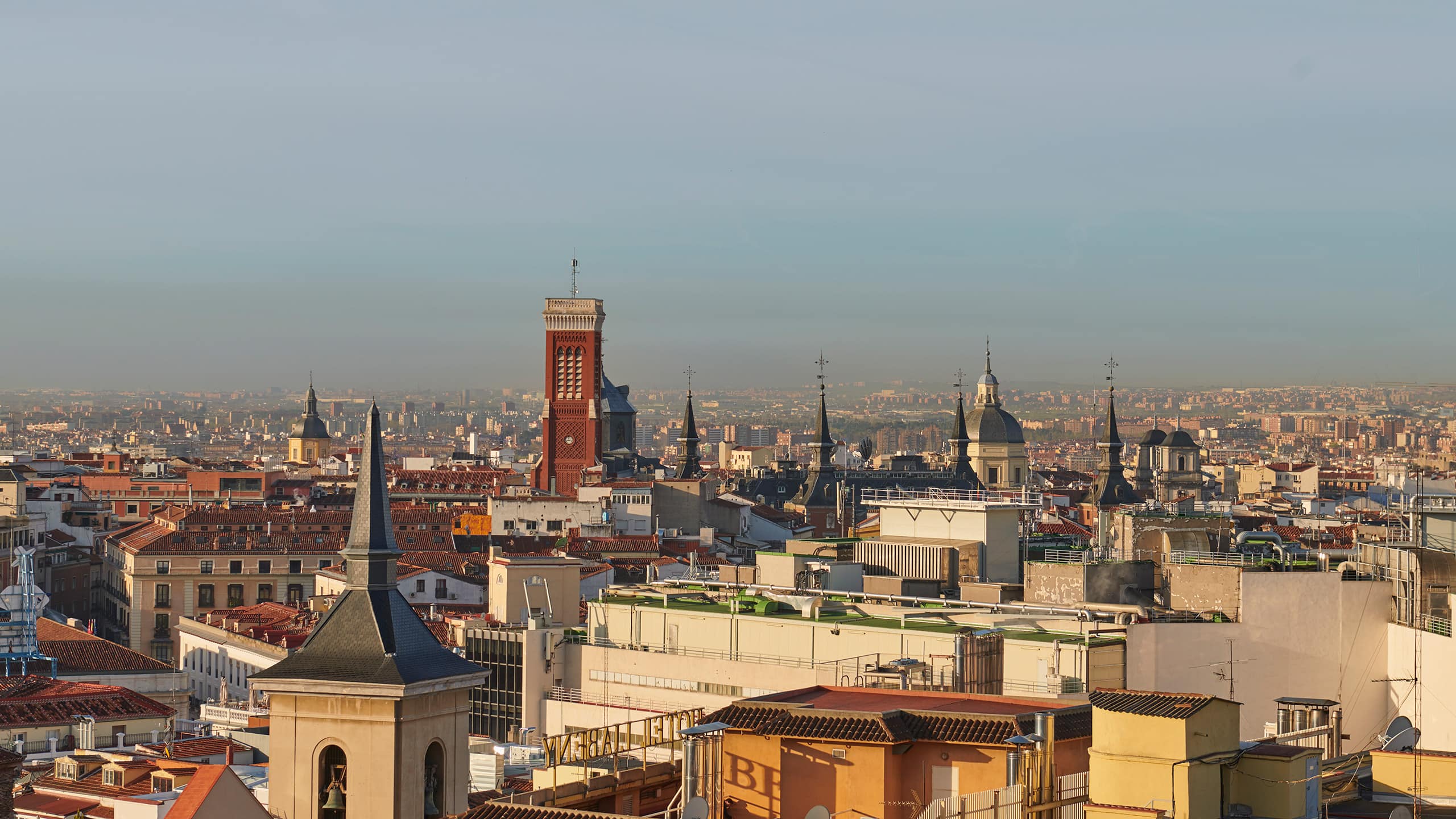 Hyatt Centric Gran Via Madrid Views Sunset