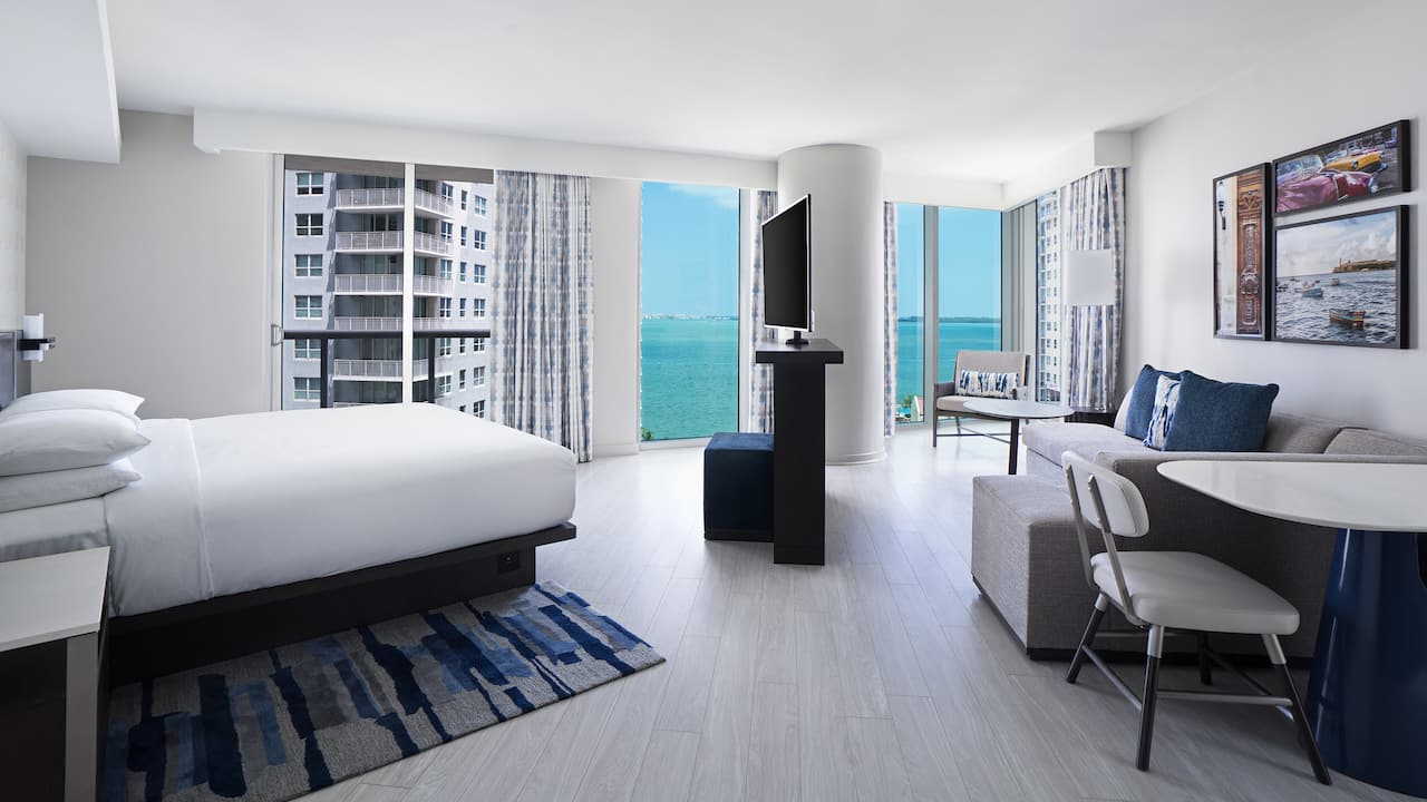 Hotel suite in Miami, FL near LoanDepot Park