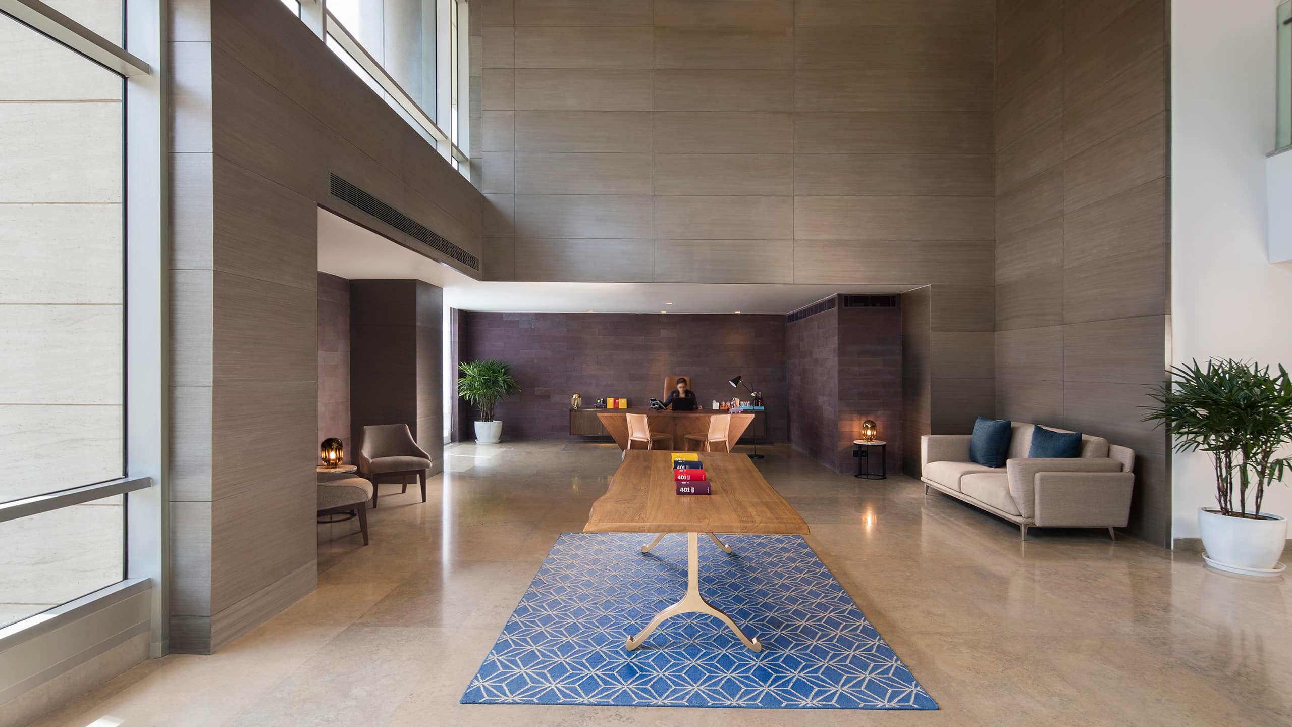 Andaz Delhi Reception Area