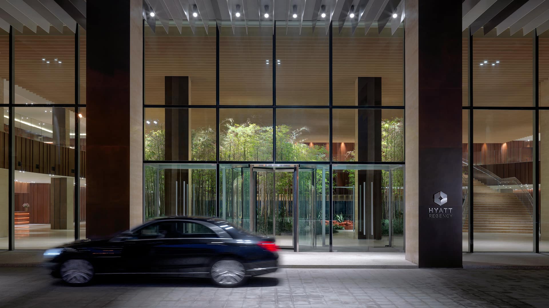Hyatt Regency Beijing Wangjing Hotel Entrance