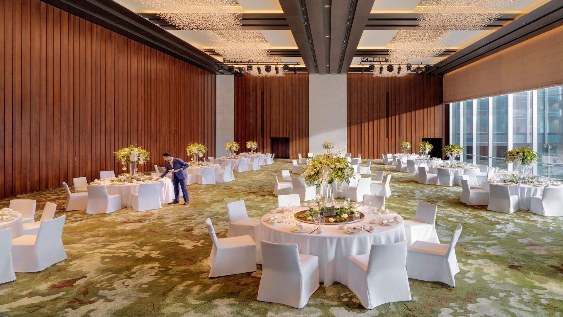 Hyatt Regency Beijing Wangjing Regency Ballroom Banquet Style