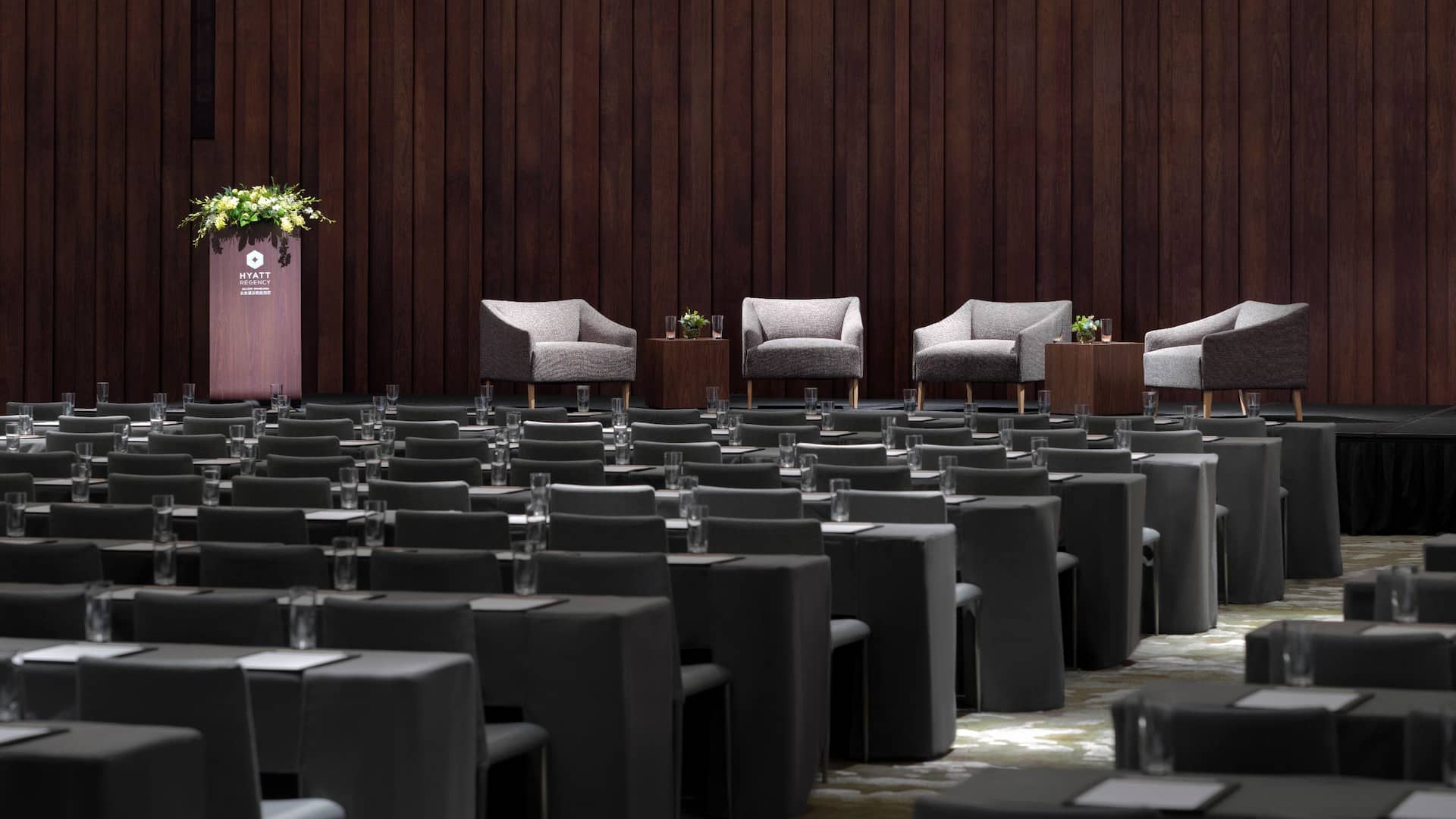 Hyatt Regency Beijing Wangjing Regency Ballroom Theatre Style