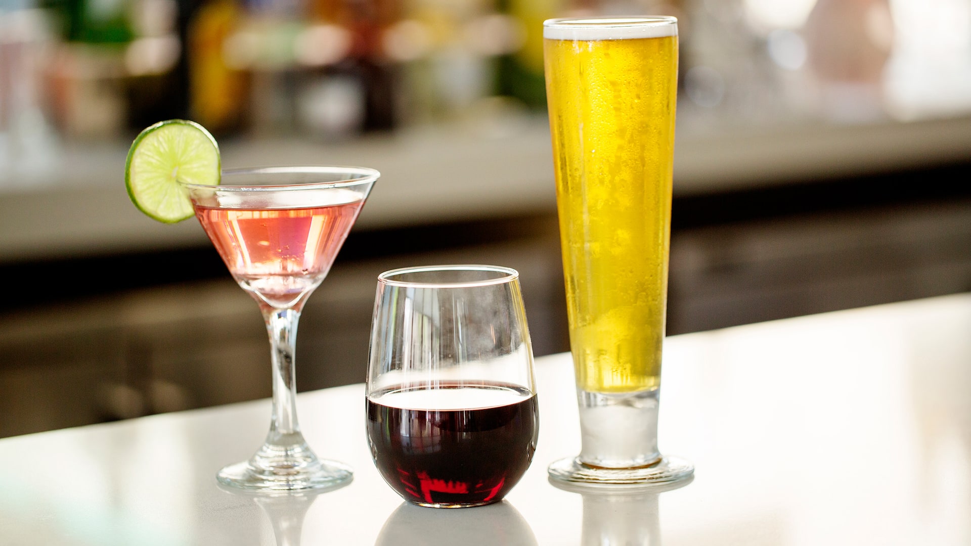 1 of 1 Hyatt House HH_P205 Drinks on Bar