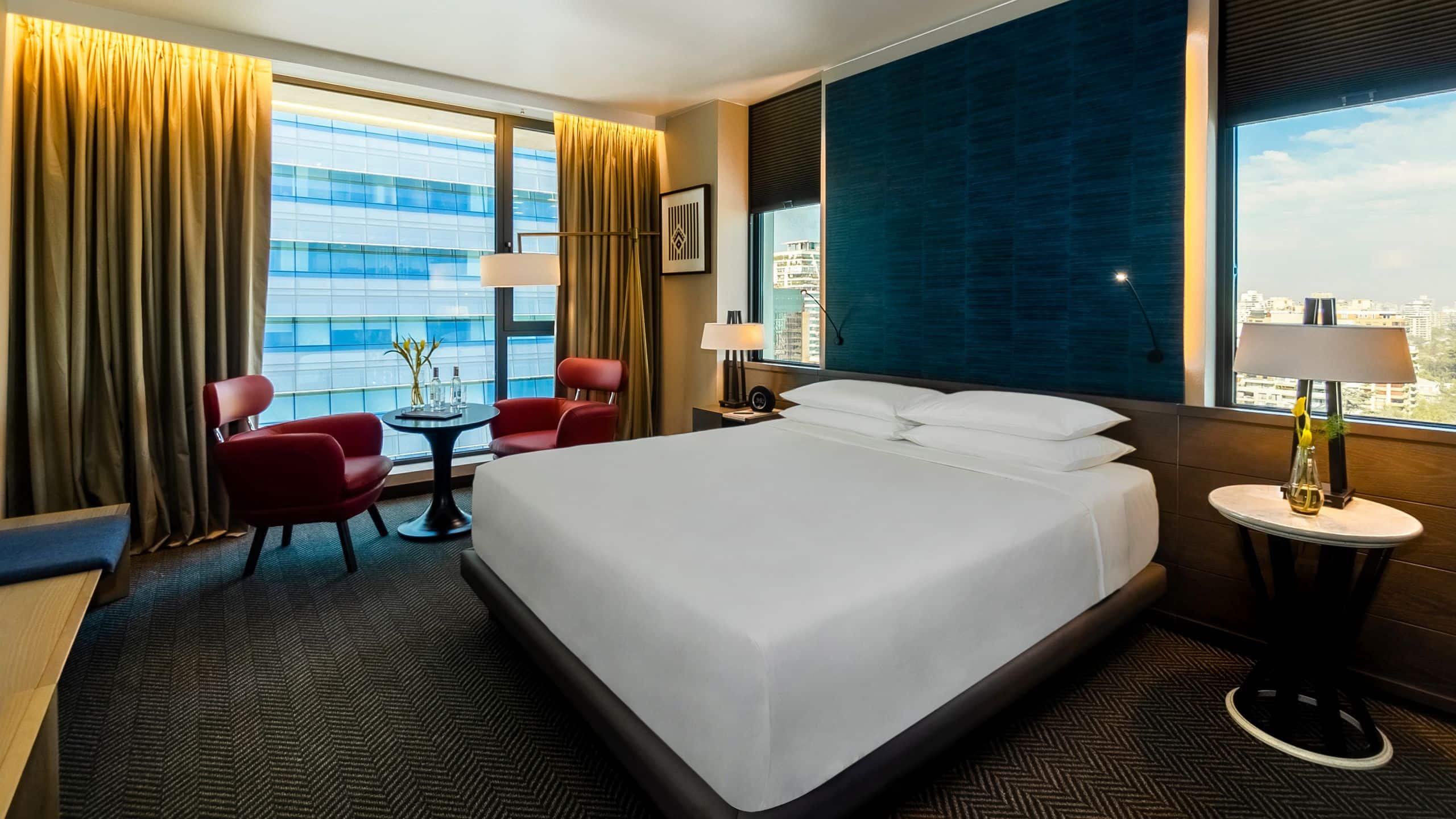 1 of 2 Hyatt Centric Las Condes Santiago King Guestroom City