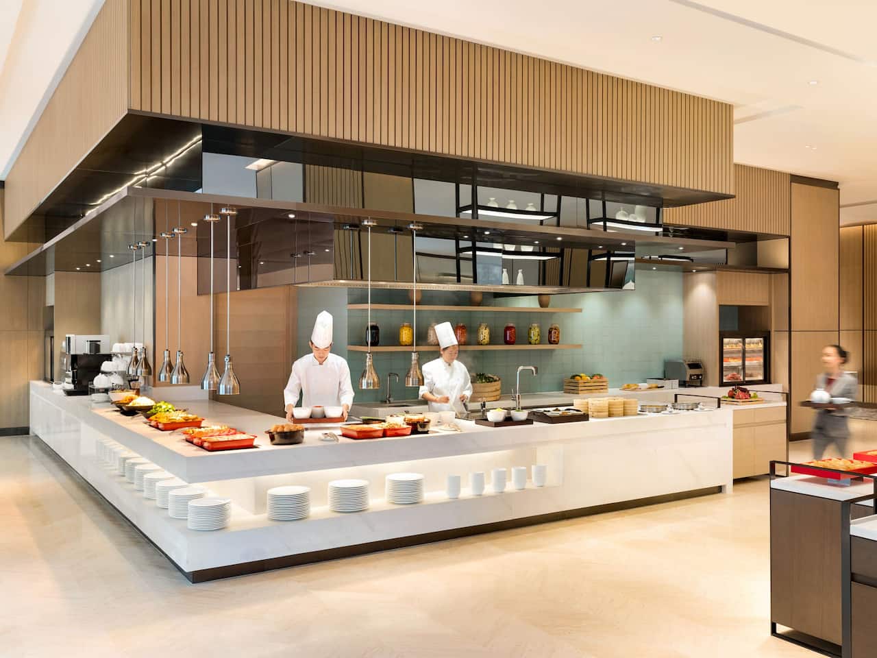 hotel dining area