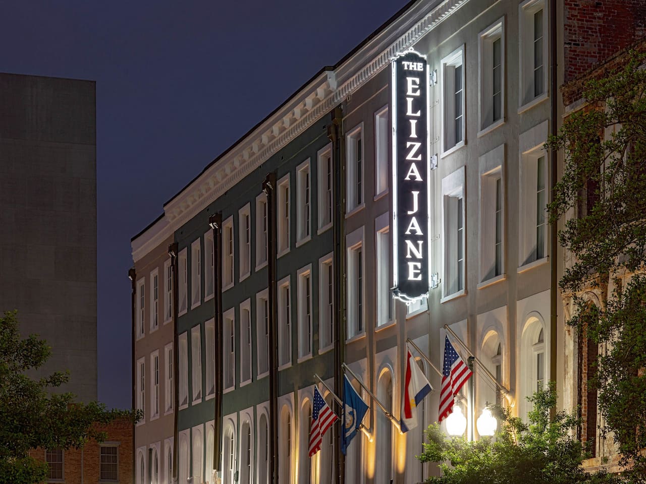Exterior Signage at The Eliza Jane New Orleans