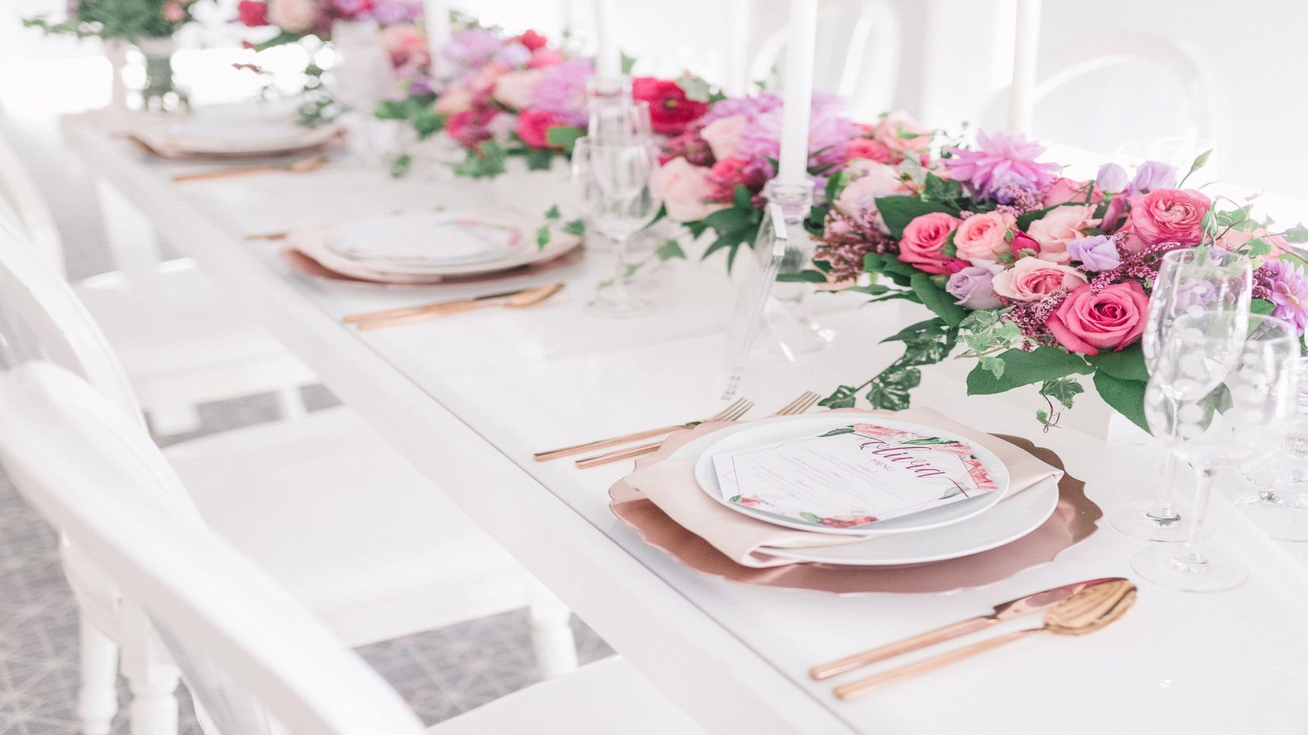 Andaz Ottawa ByWard Market Wedding Studio Table