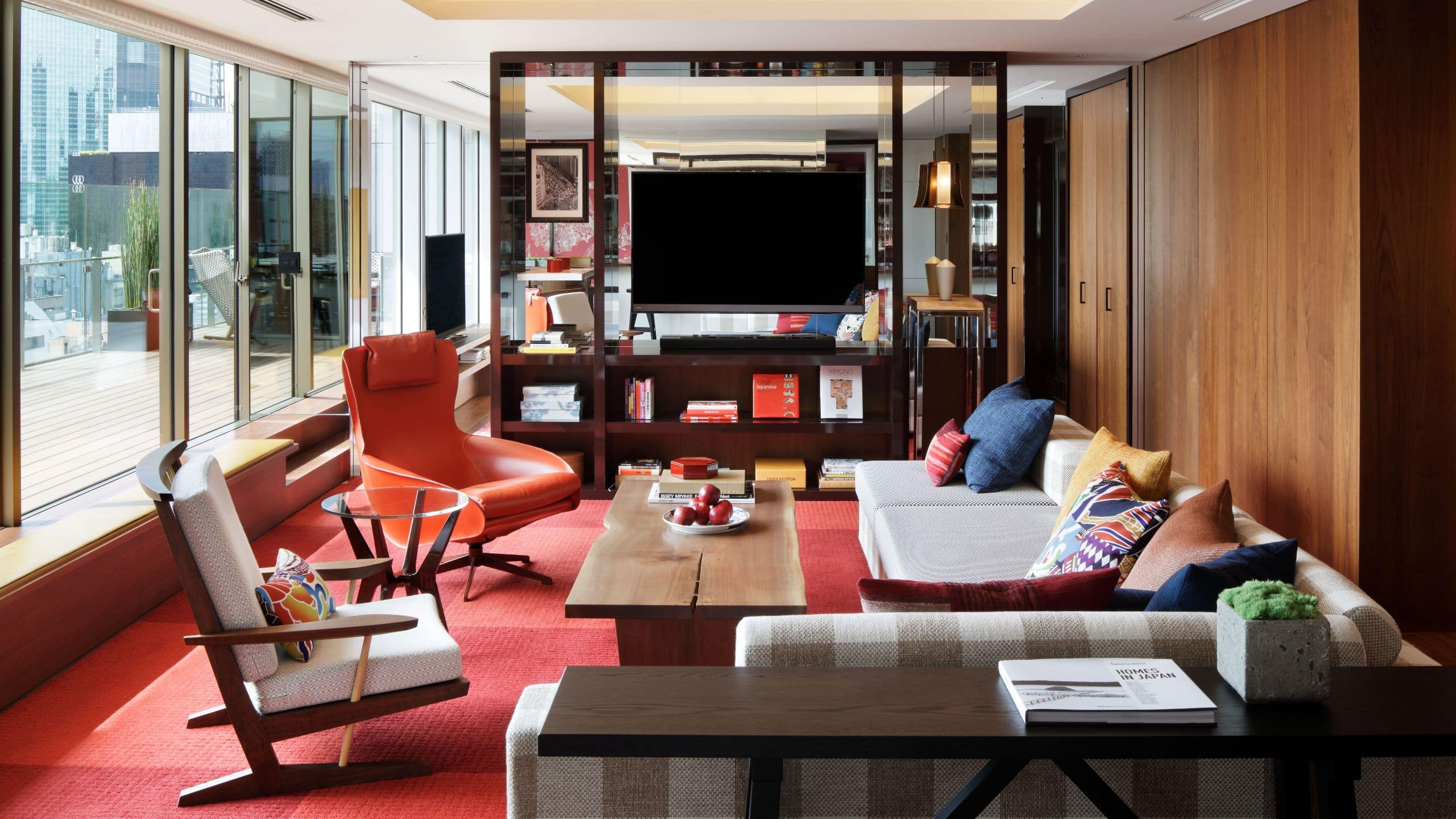 Hyatt Centric Ginza Tokyo Namiki Suite Living Area Daylight