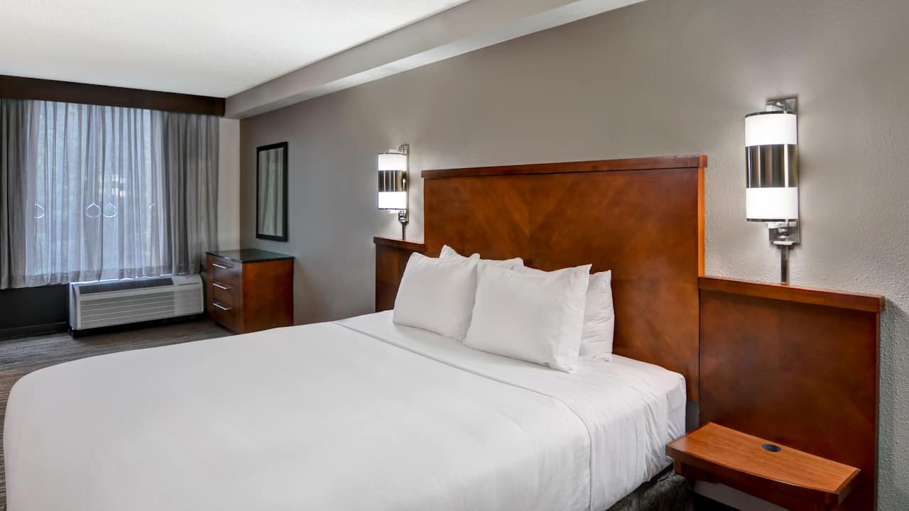 king bed
