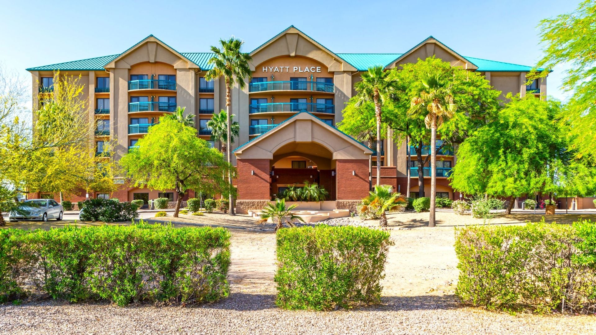 Roomy Phoenix Airport Hotels Hyatt Place Tempe Tempe Phoenix Exterior