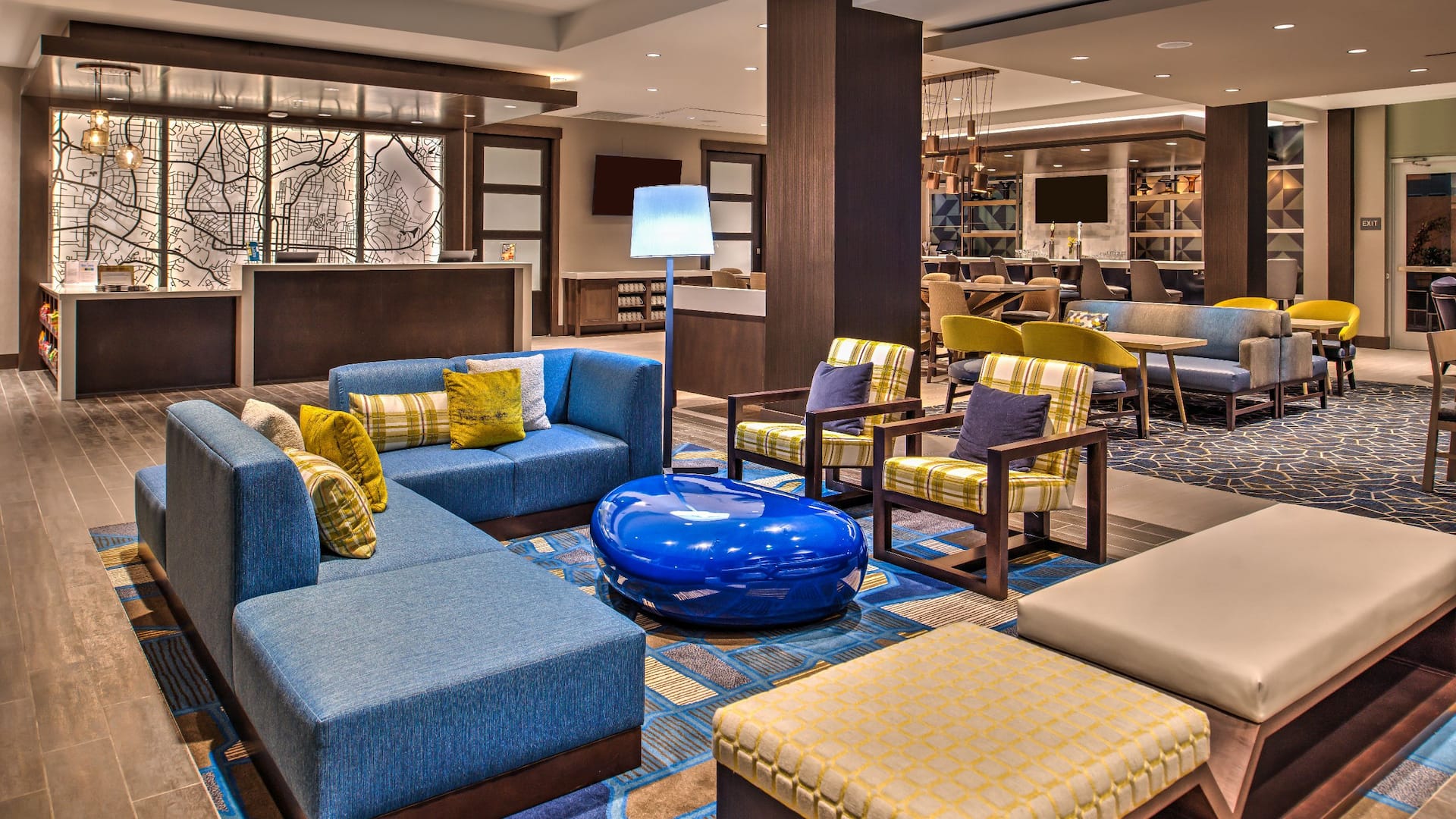 Hyatt House Raleigh / RDU / Brier Creek Lobby