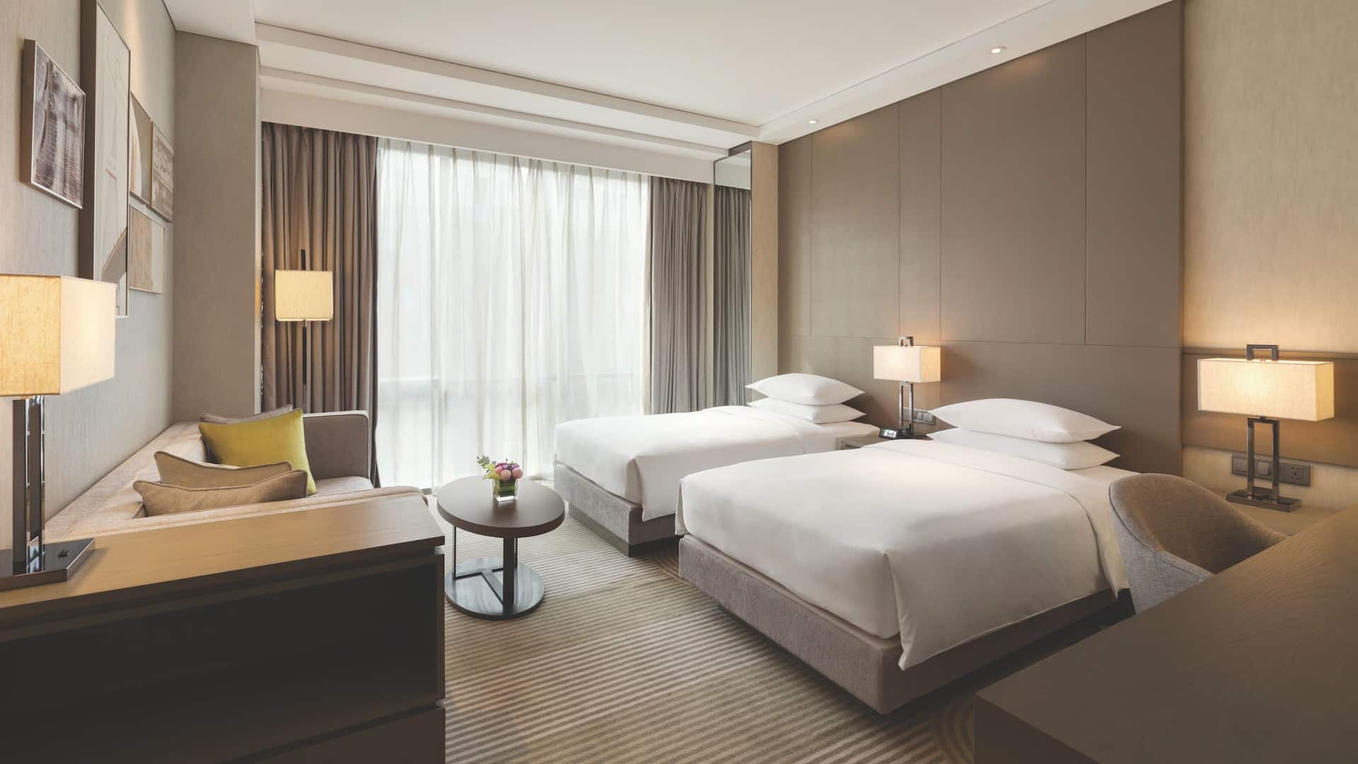 Hyatt House Shanghai Hongqiao CBD Twin Room with Connecting Room