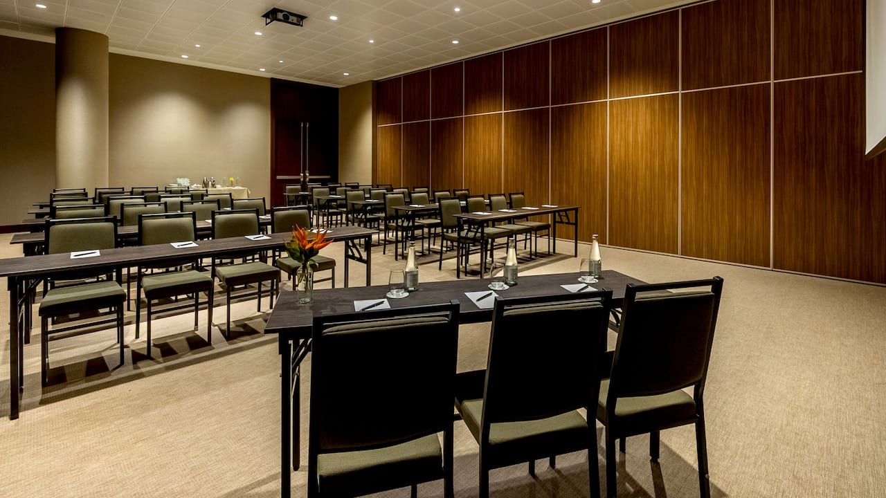 internal view of hotel conference rooms in peru