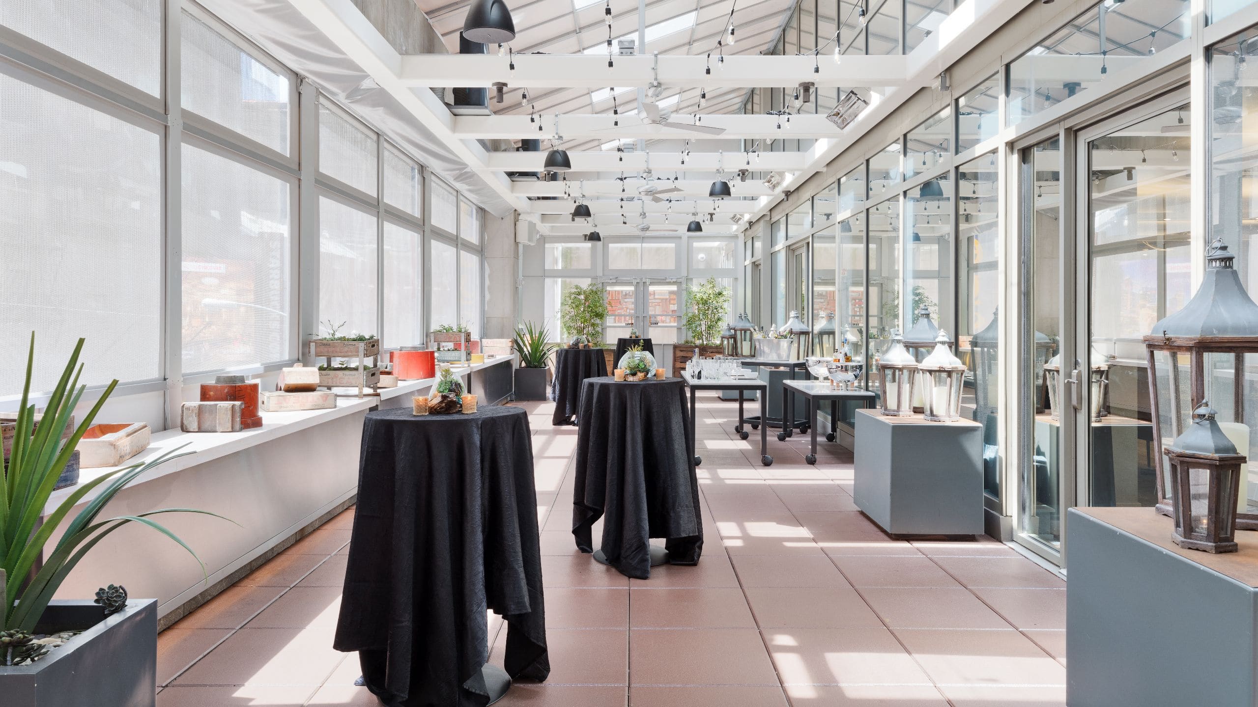 Hyatt Centric Times Square New York Salon Terrace Reception