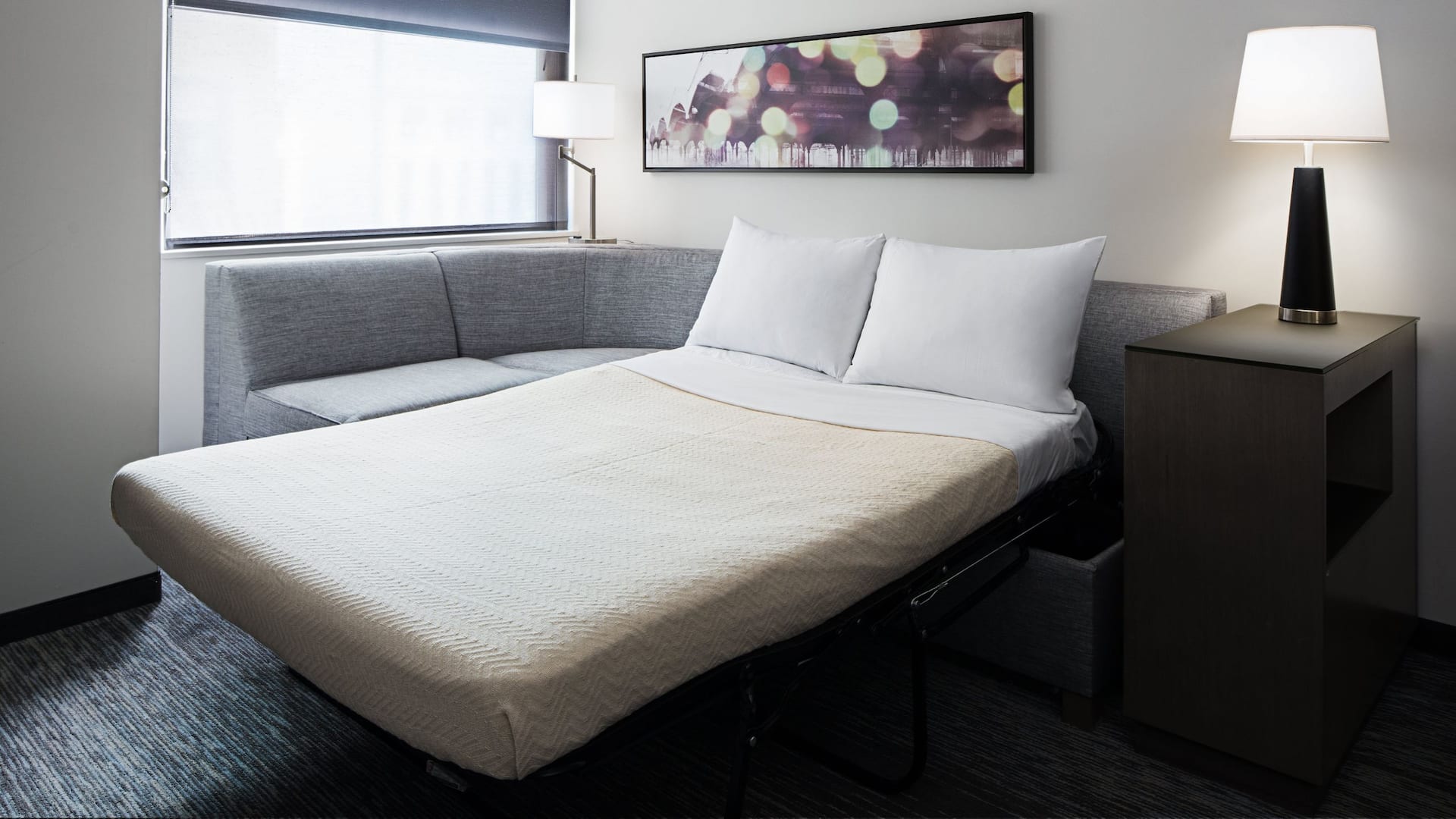 Hyatt House Jersey City Pull Out Bed