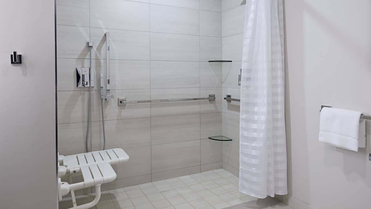 Hyatt House Jersey City Accessible Shower