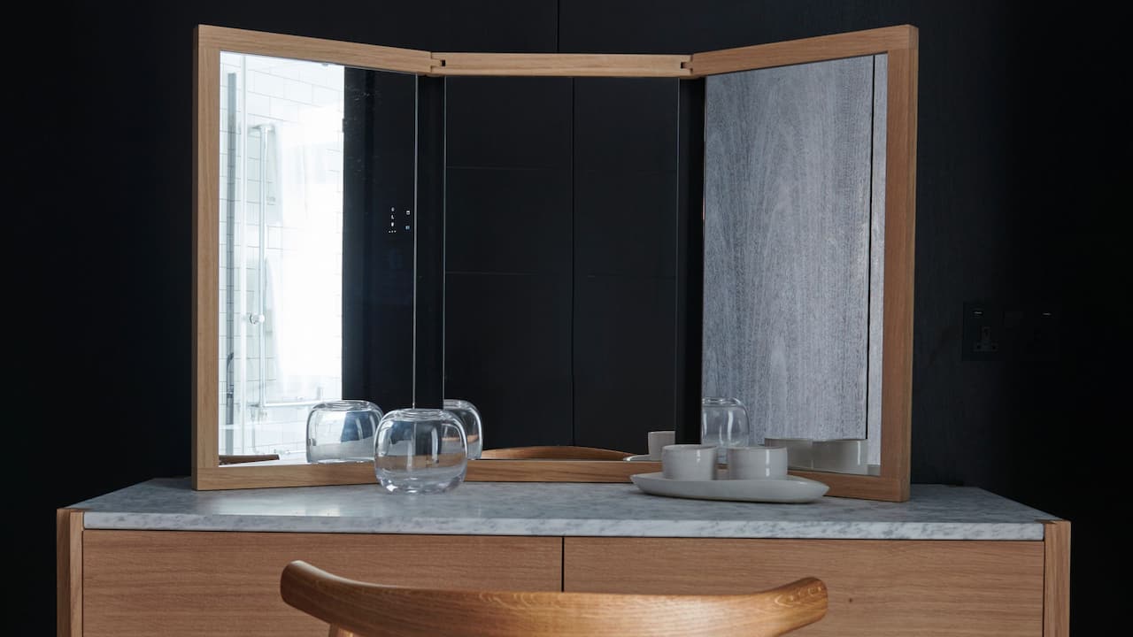 RED Suite Dressing Table | Andaz London Liverpool Street