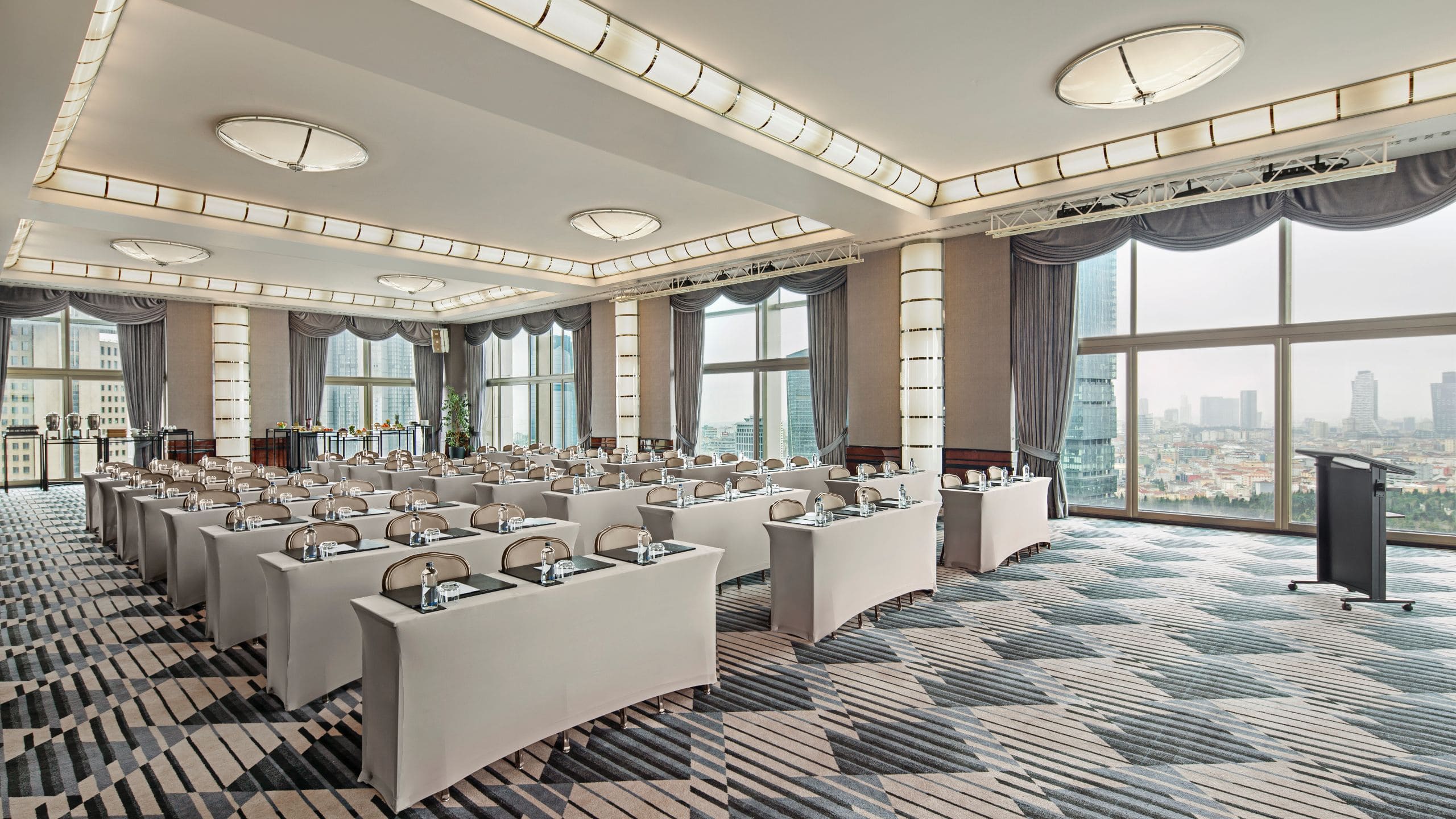 Hyatt Centric Levent Istanbul Ballroom Classroom