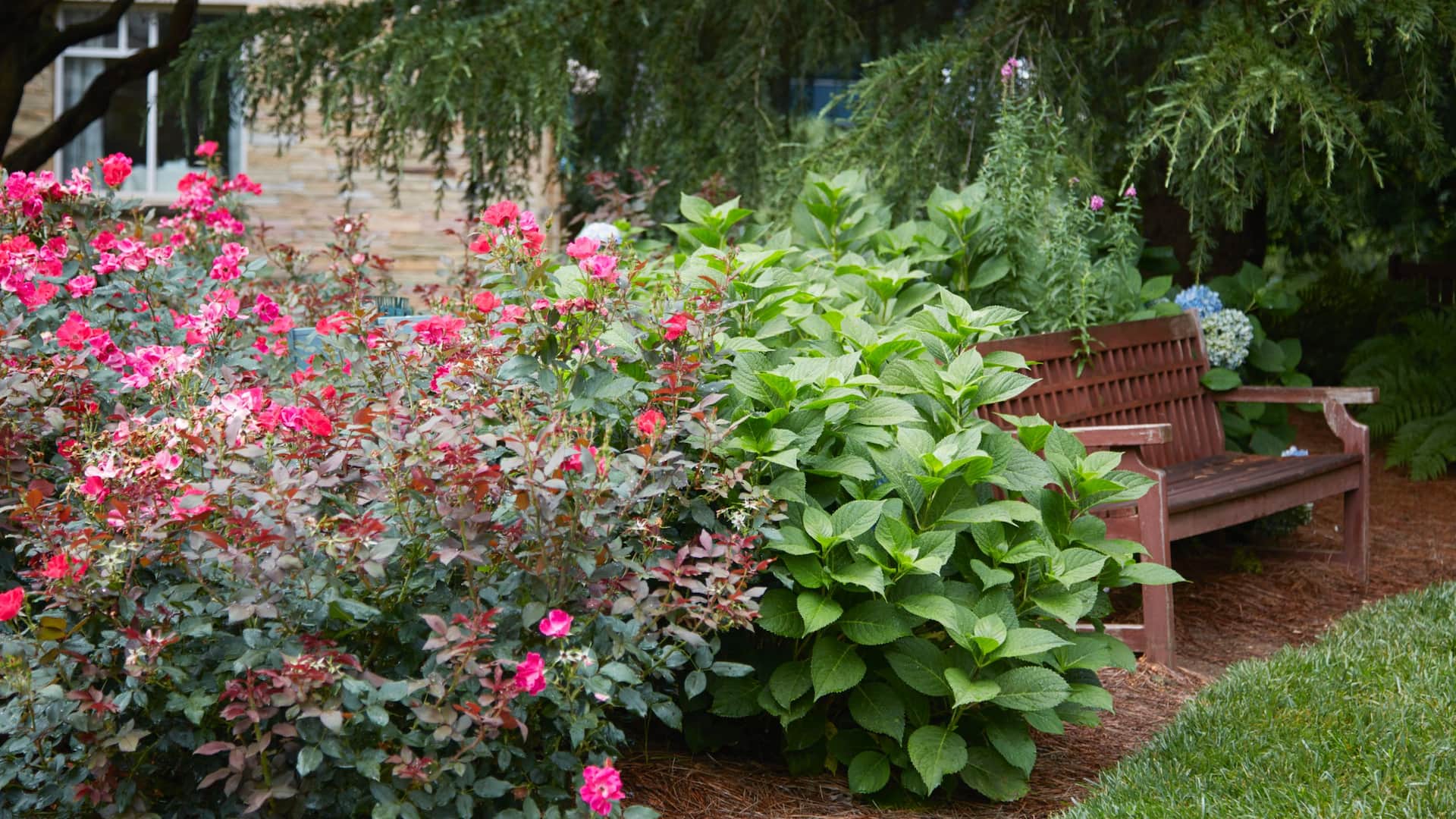 Hyatt Regency Atlanta Perimeter at Villa Christina Garden Bench