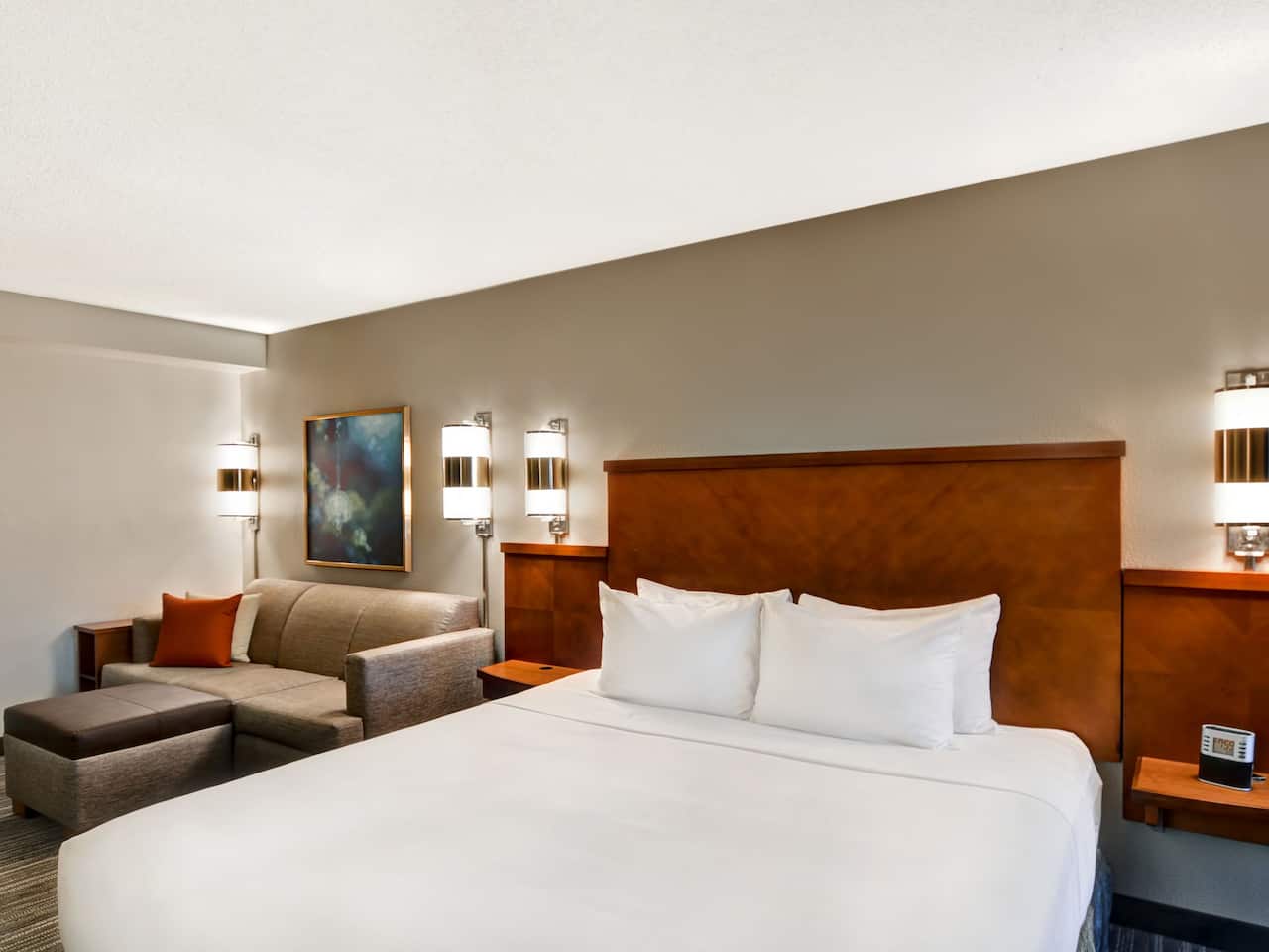 Hotel room in Memphis near Shelby Farms Park