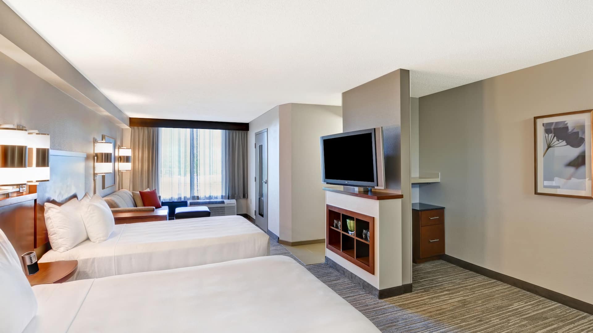 Hyatt Place Memphis/Wolfchase Galleria Two Doubles Accessible Angle