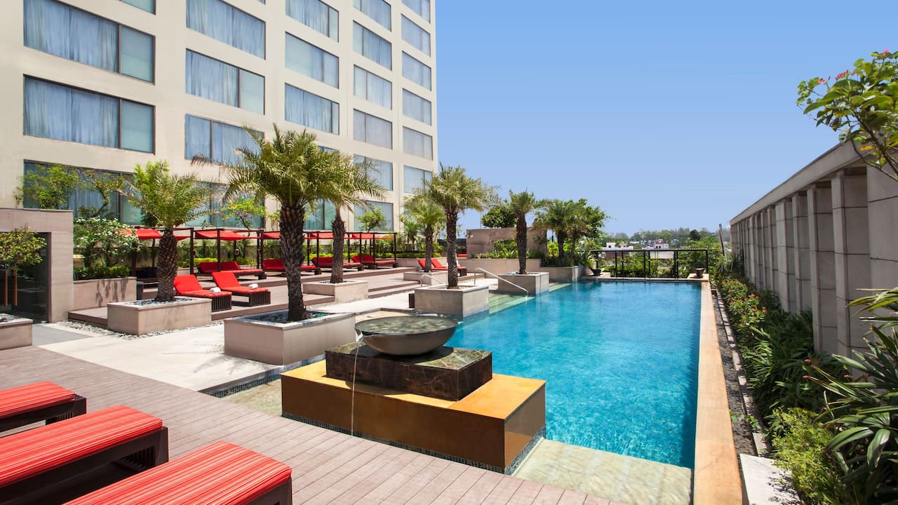 Swimming Pool at Hyatt Regency Amritsar