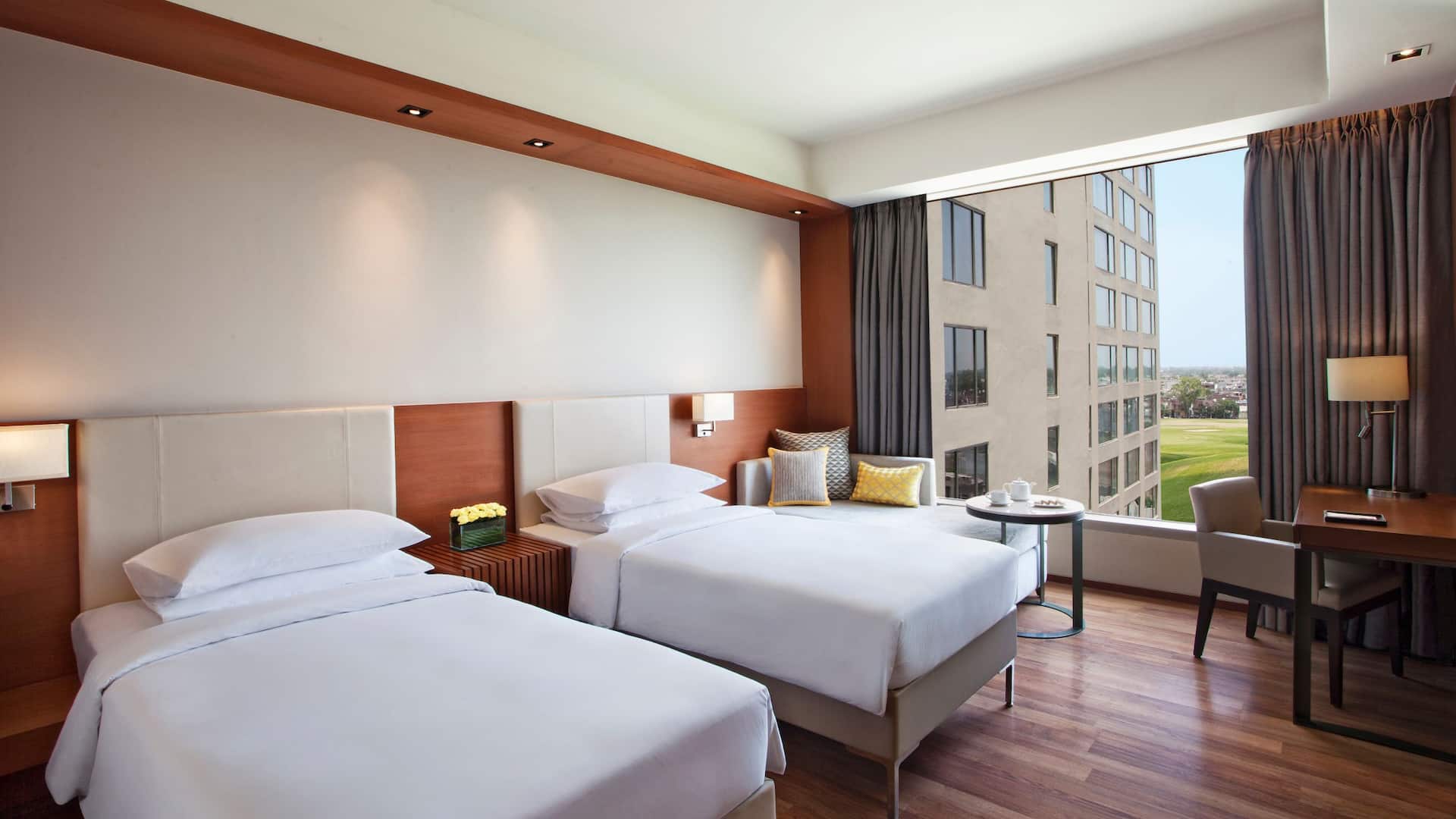 1 of 2 Hyatt Regency Amritsar Twin Bedroom