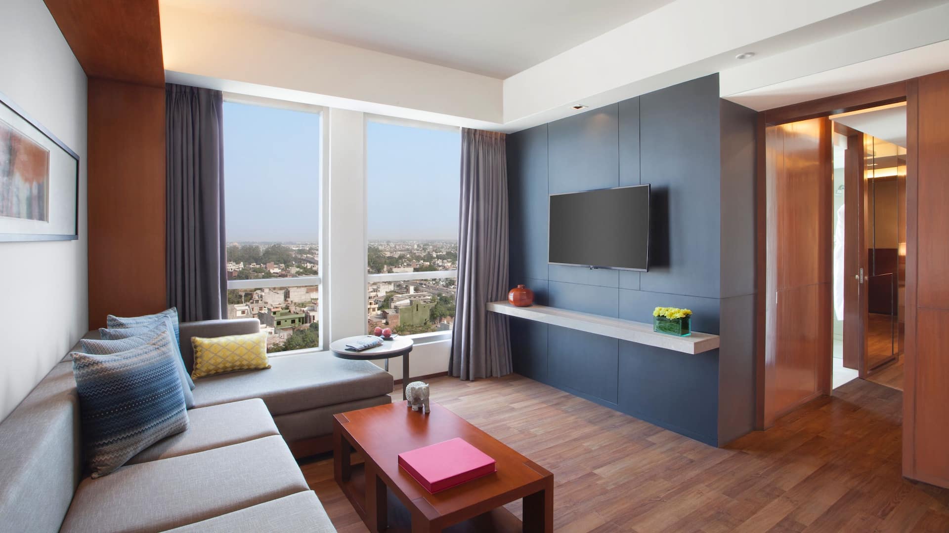 4 of 4 Hyatt Regency Amritsar Suite Living Room