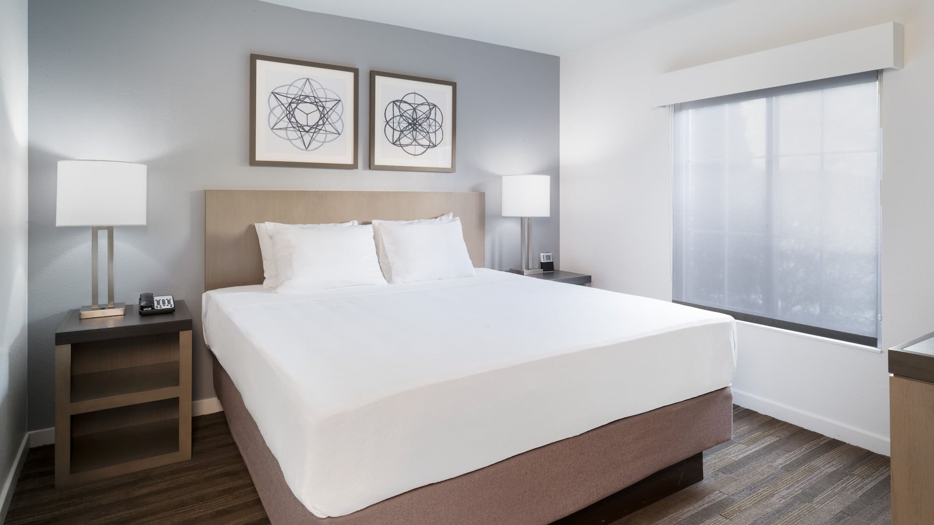 Hyatt House White Plains Conference Suite Bedroom