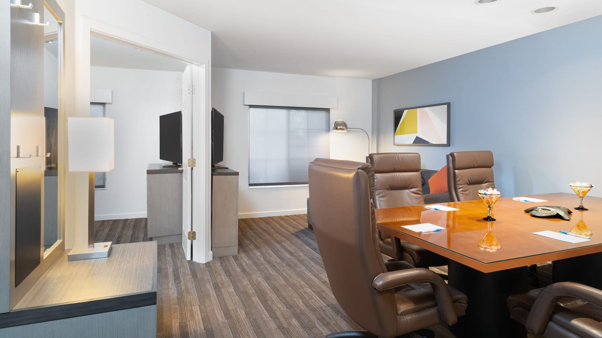 Hyatt House White Plains Conference Suite Living Area